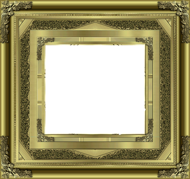 Gold Transparent Frame