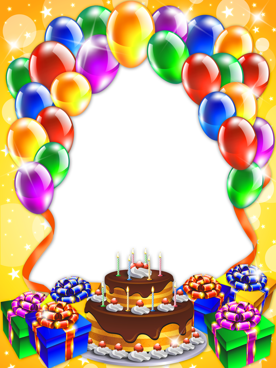 Happy Birthday Transparent PNG Frame | Gallery Yopriceville - High