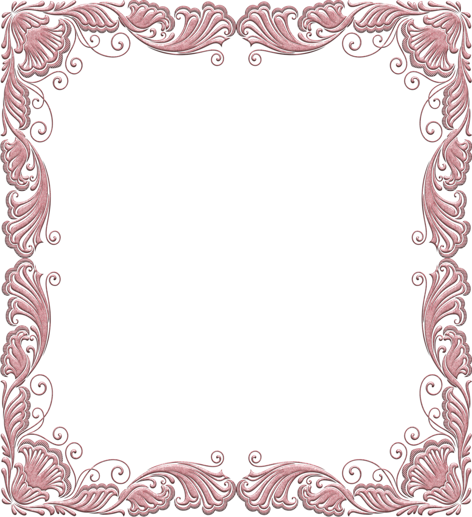 Pink Soft Transparent Frame | Gallery Yopriceville - High-Quality