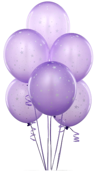 clipart purple balloons - photo #28