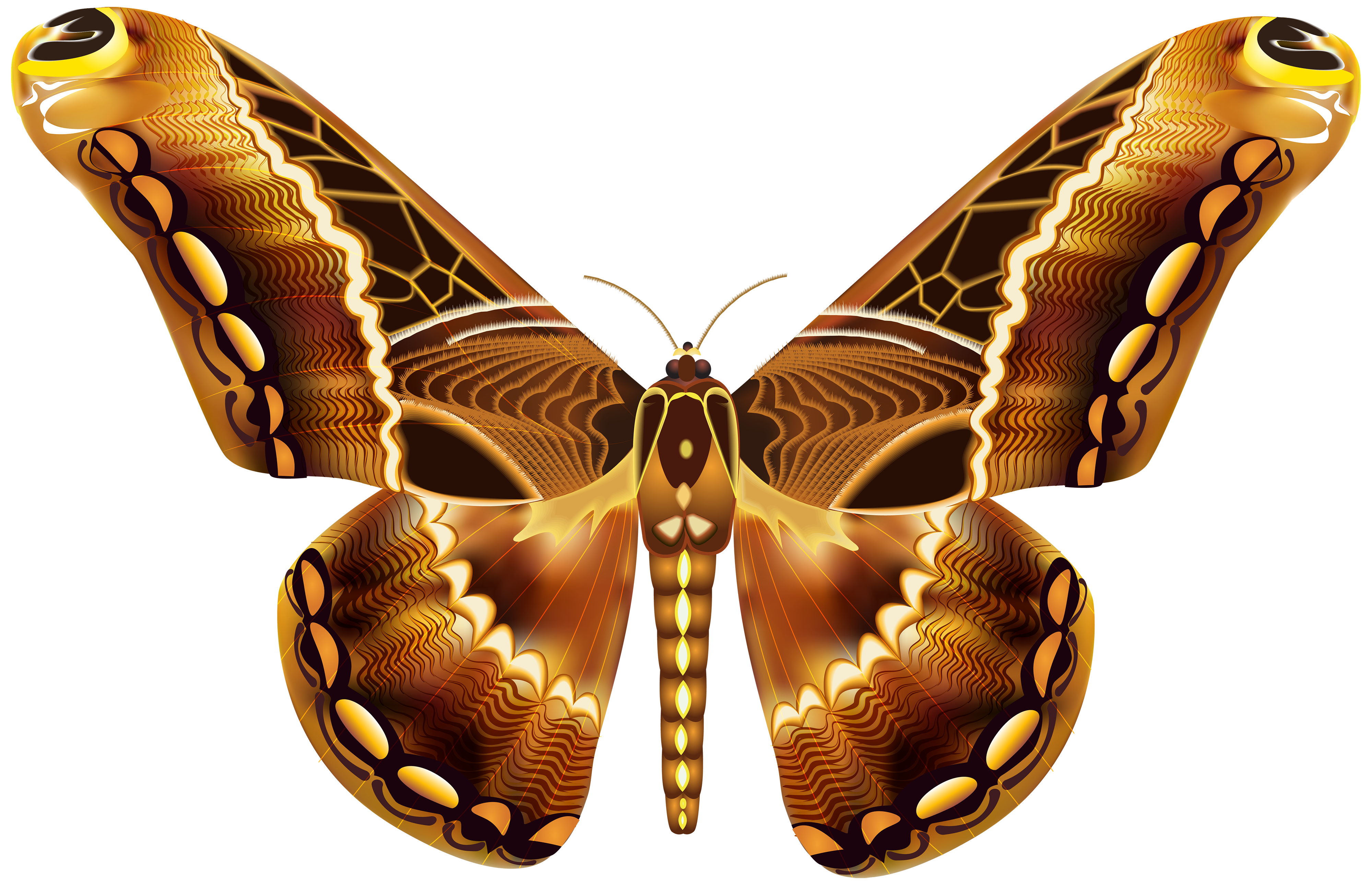 Beautiful Brown Butterfly Png Clipart Image Gallery Yopriceville