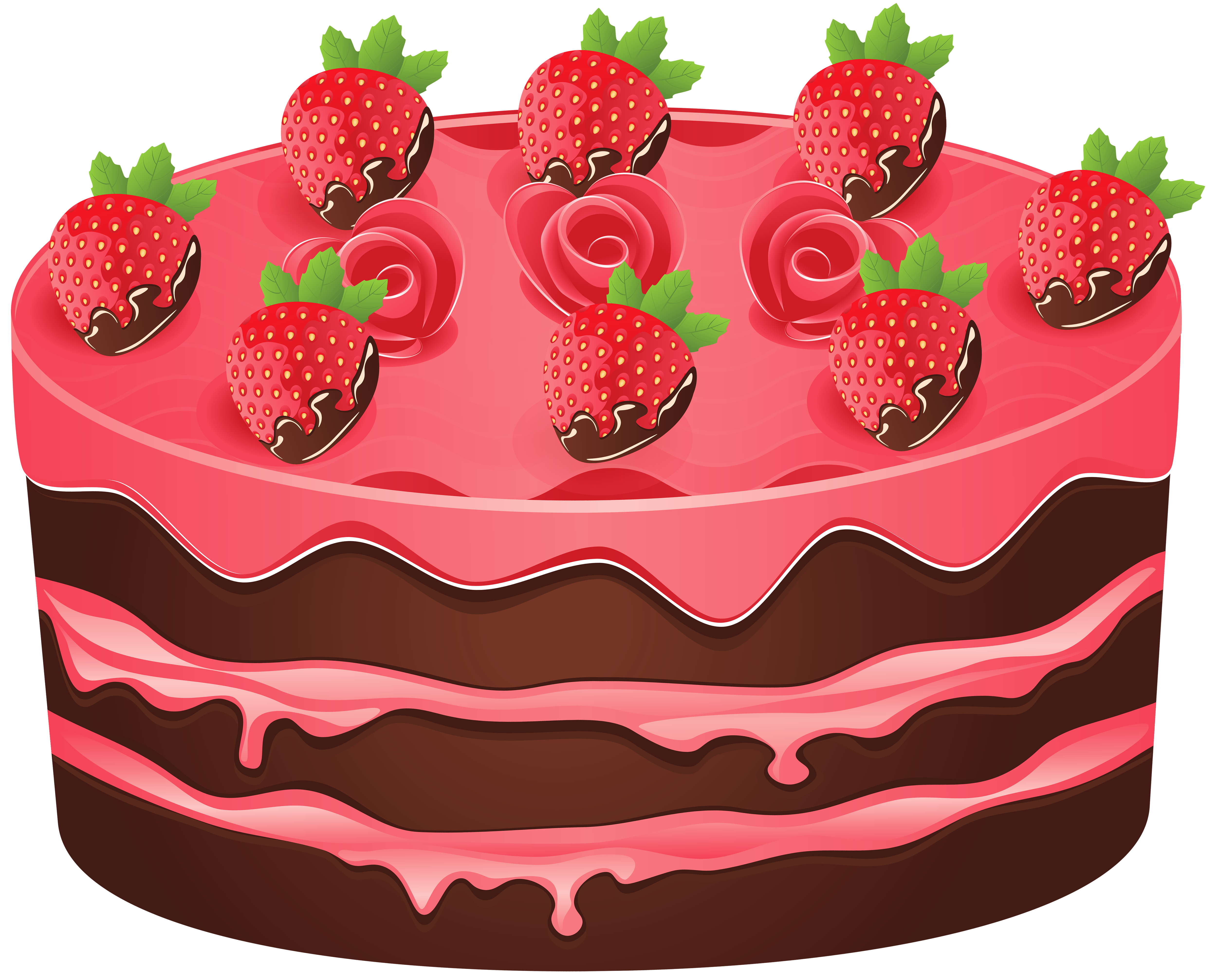 strawberry cake clipart - photo #37