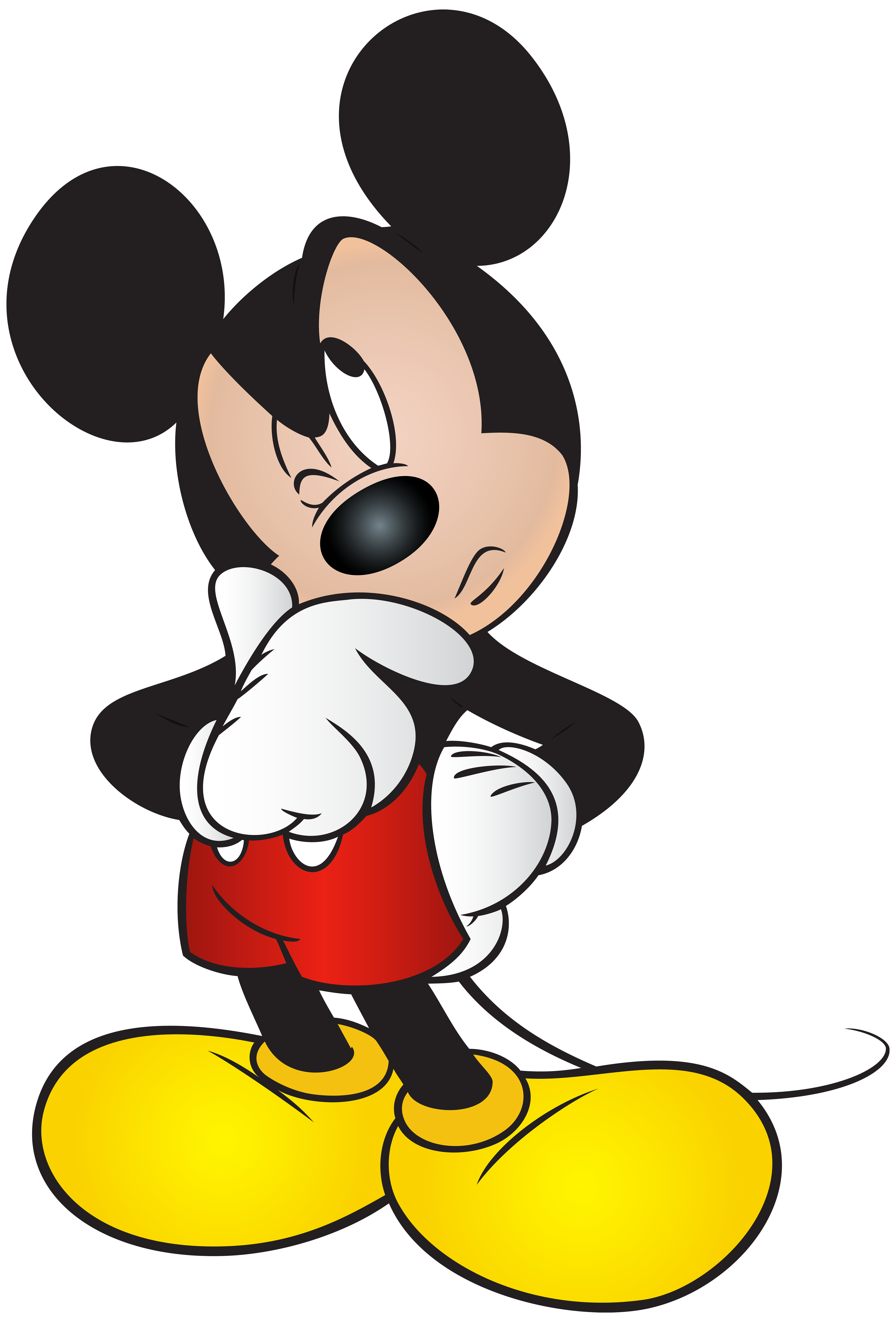 mickey mouse thumbs up clipart - photo #46