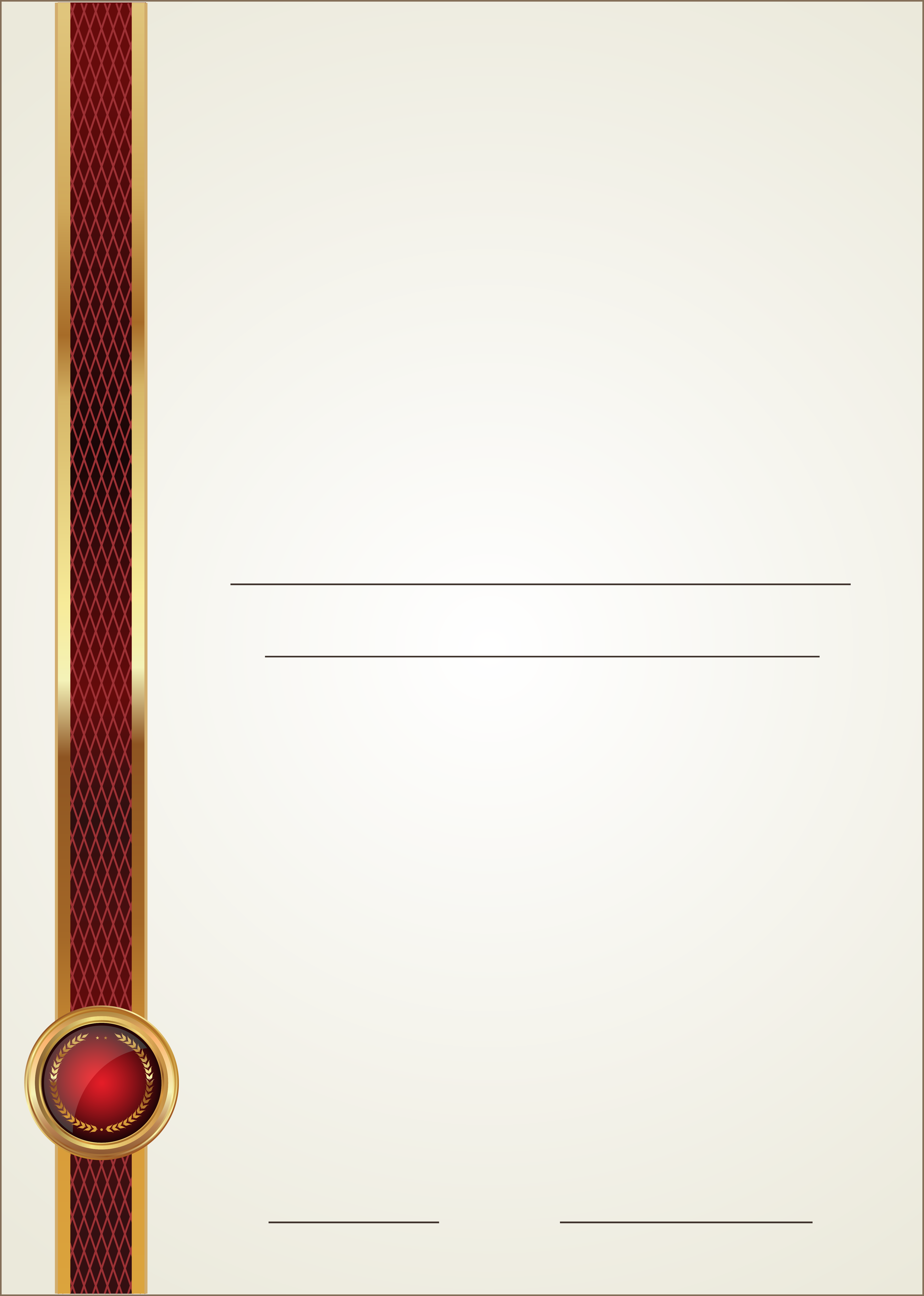 blank certificate designs