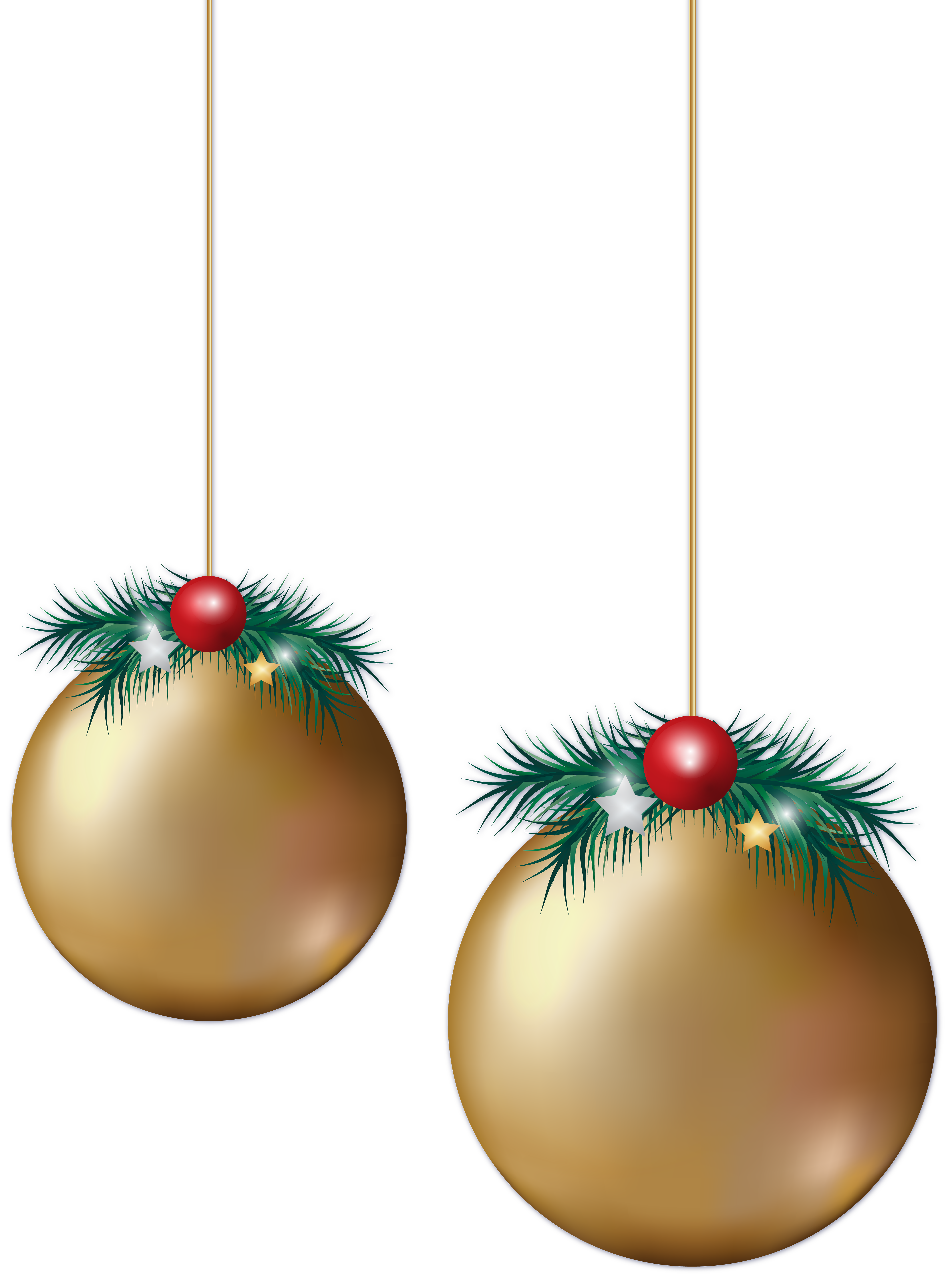 Christmas Balls Transparent Clip Art PNG Image | Gallery Yopriceville