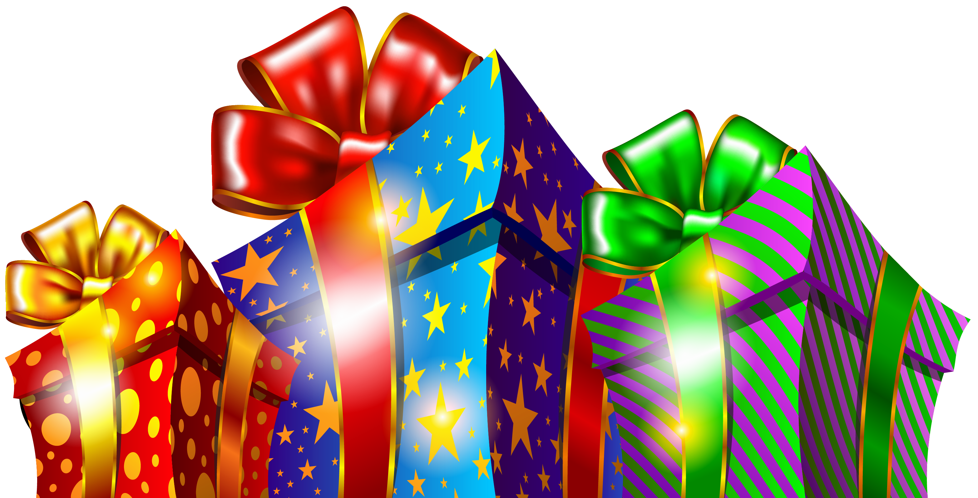 free clipart christmas gift boxes - photo #30
