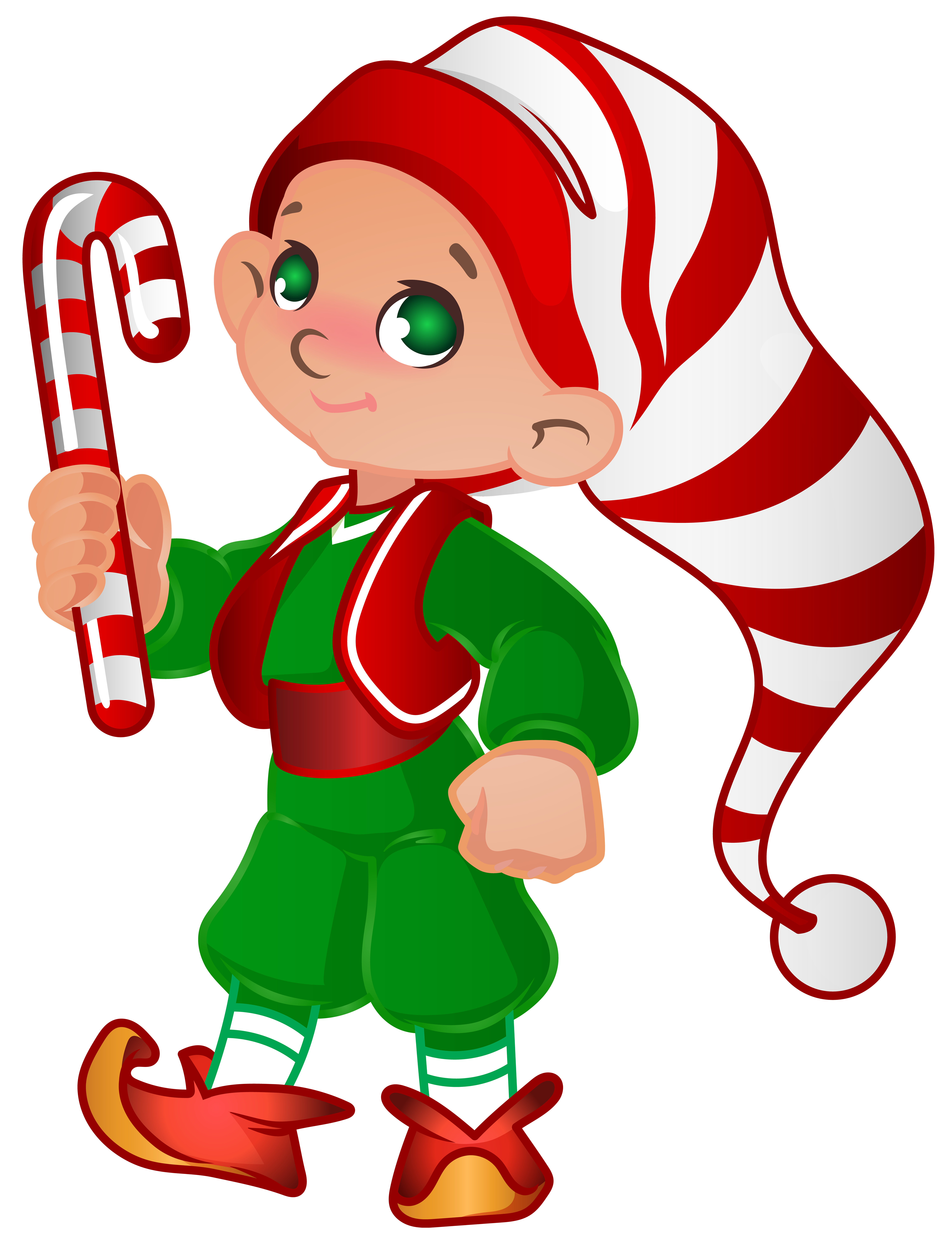 free clipart of christmas elves - photo #45