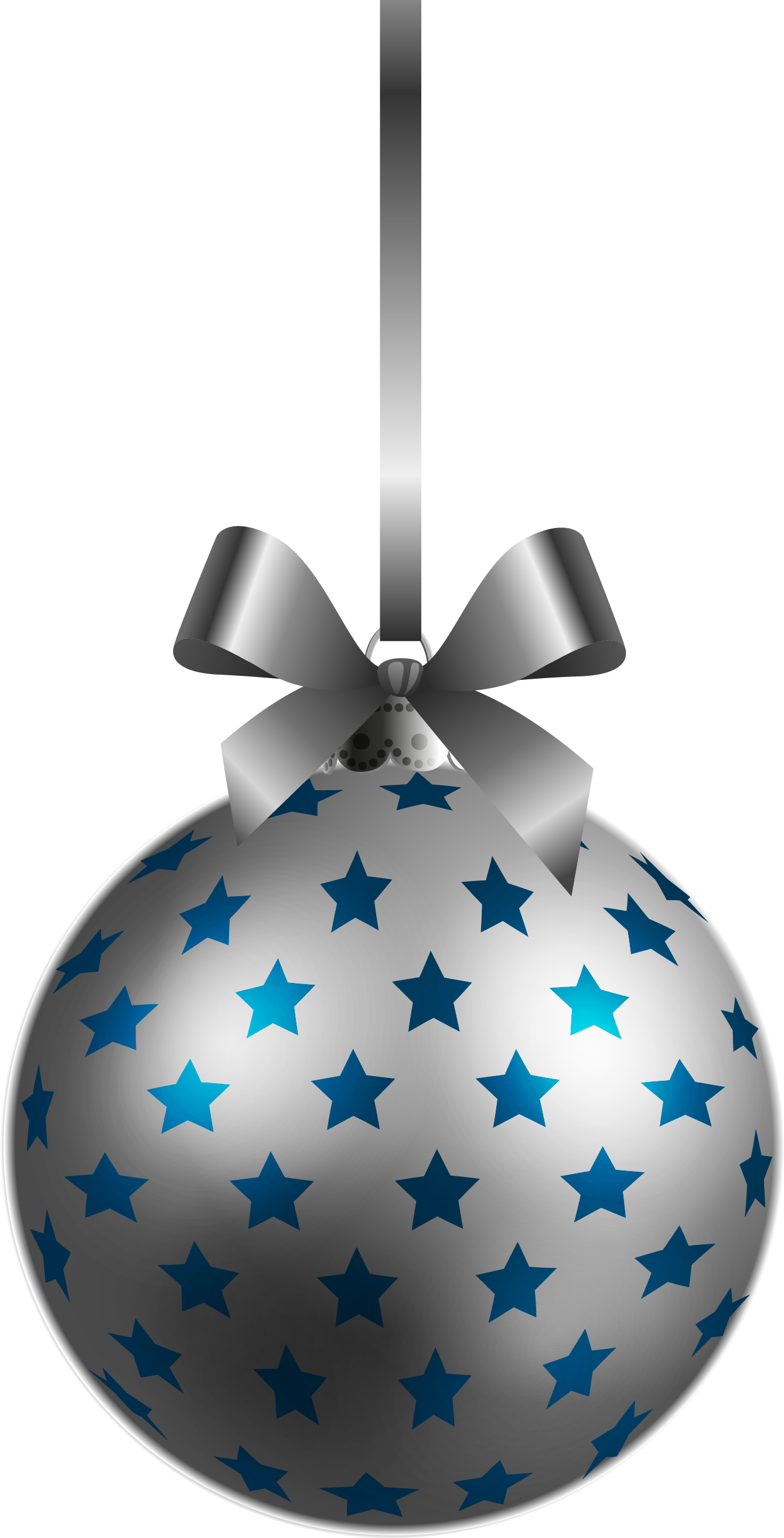Silver Christmas Balls Clip Art – Cliparts