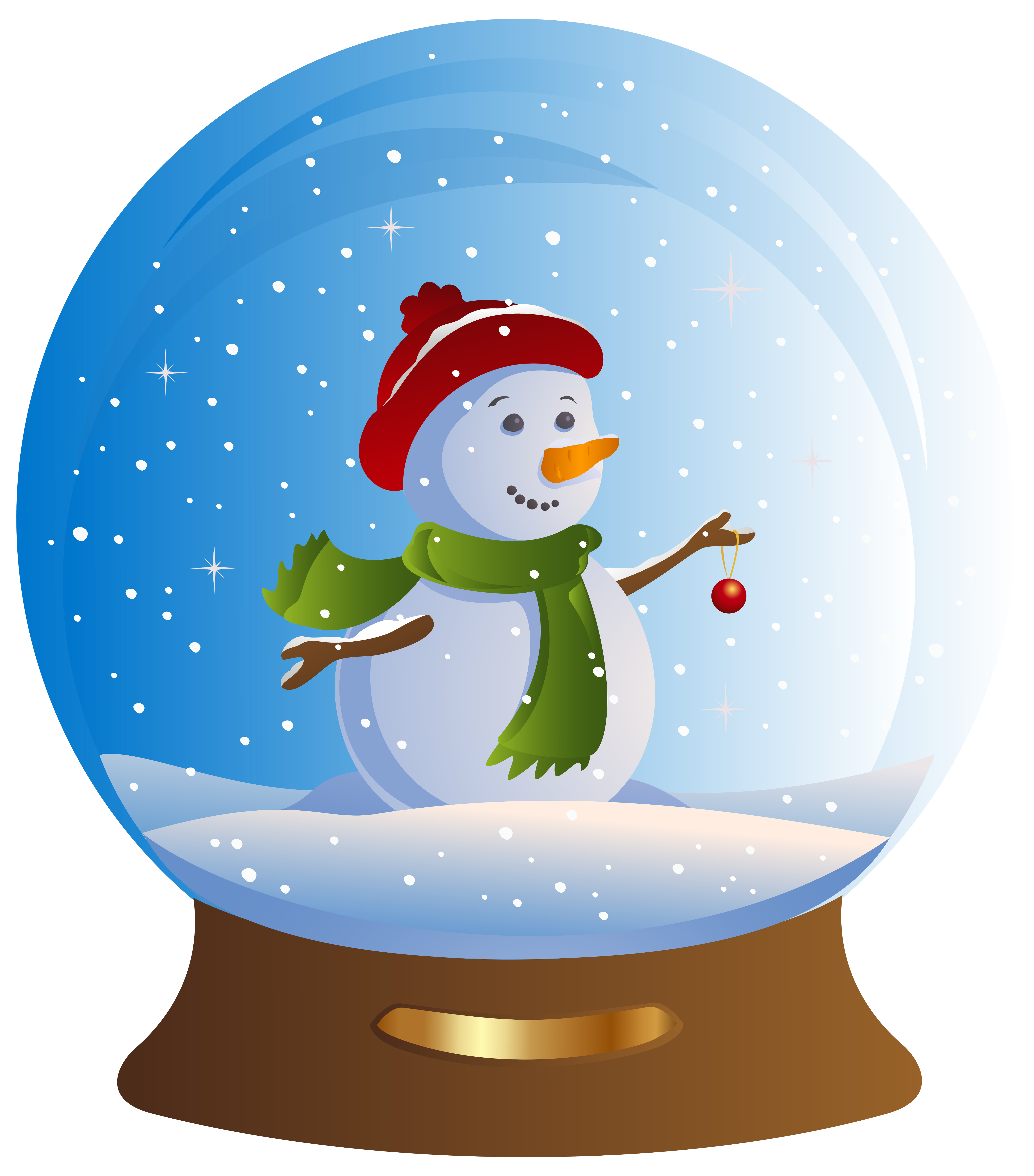 free clipart snow globe - photo #13