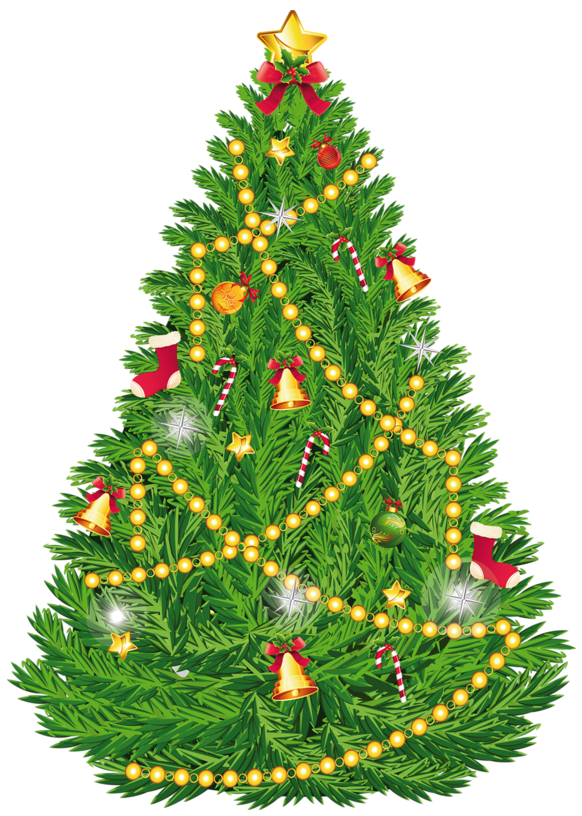 Transparent Christmas Tree Clipart PNG Picture | Gallery ...