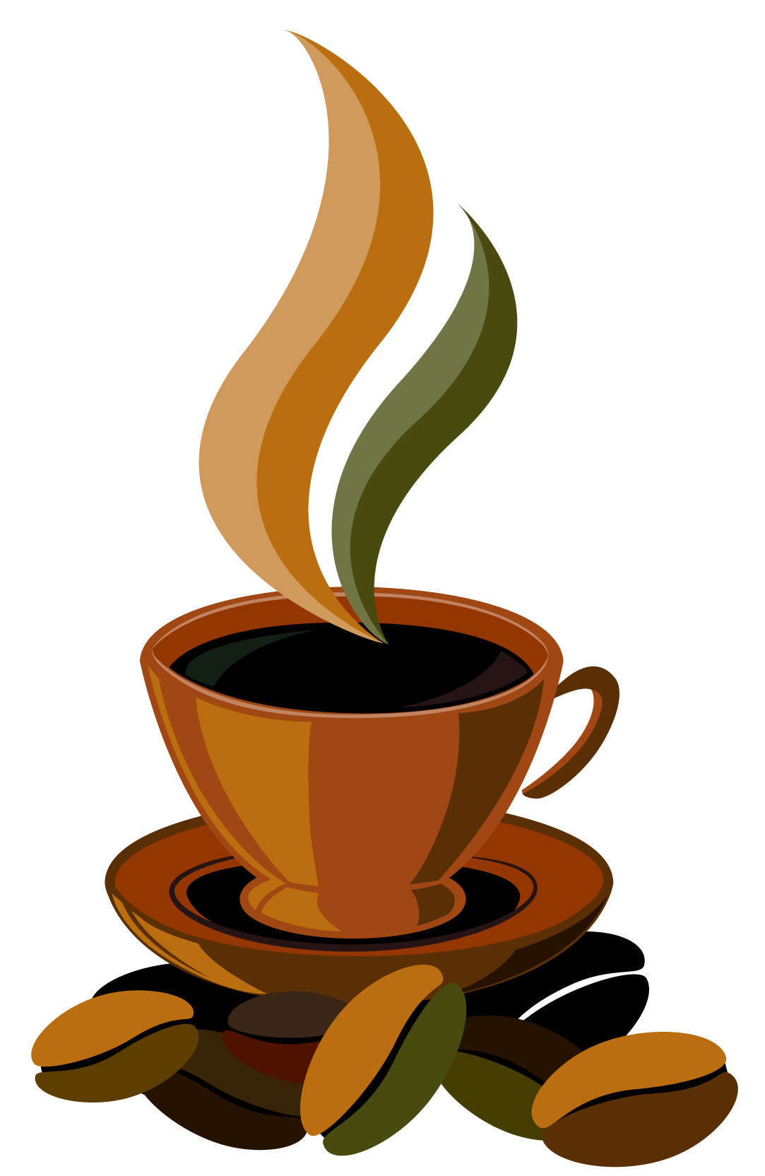 Coffee Cup PNG Clipart Vector | Gallery Yopriceville - High-Quality