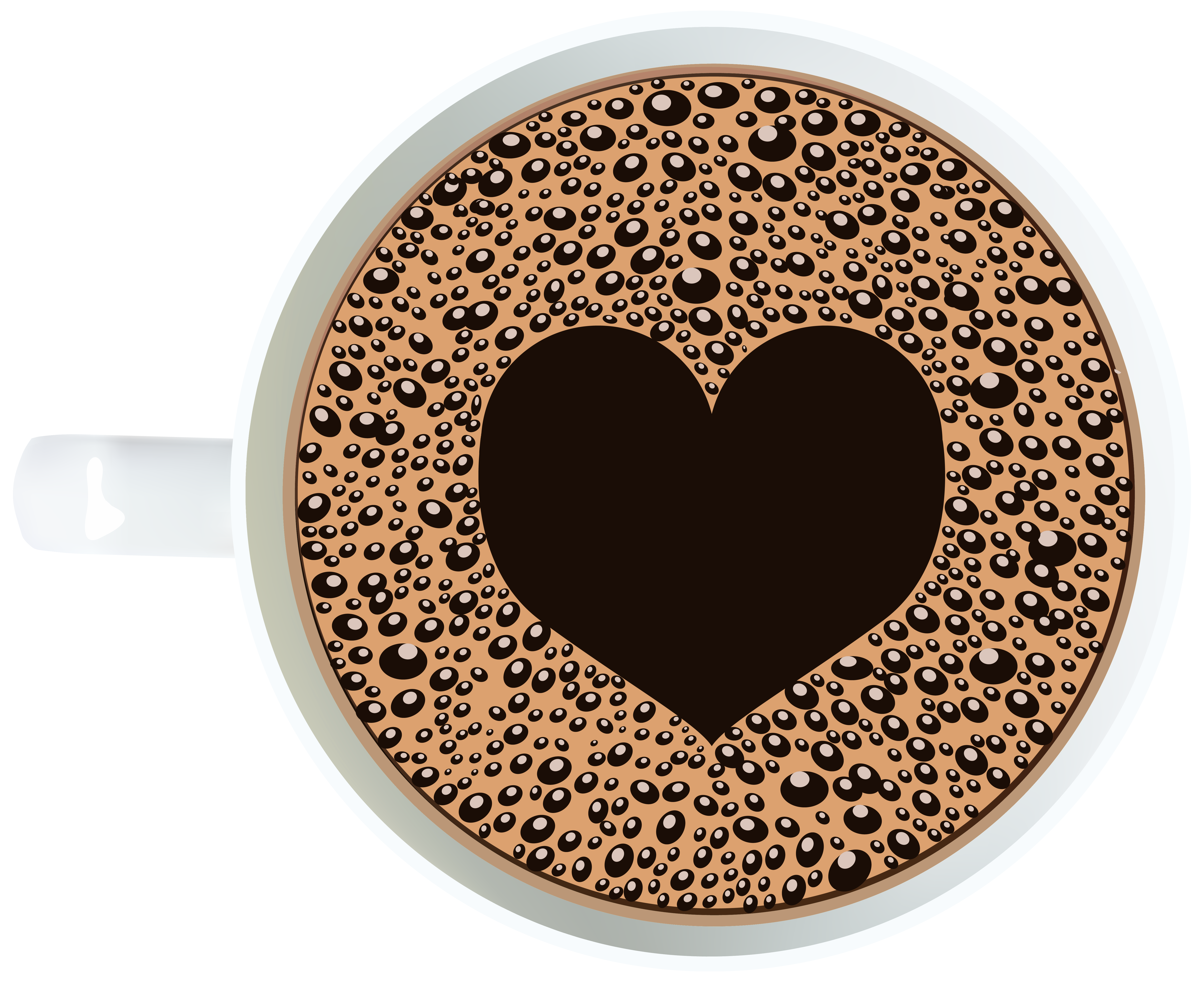 coffee heart clipart - photo #24