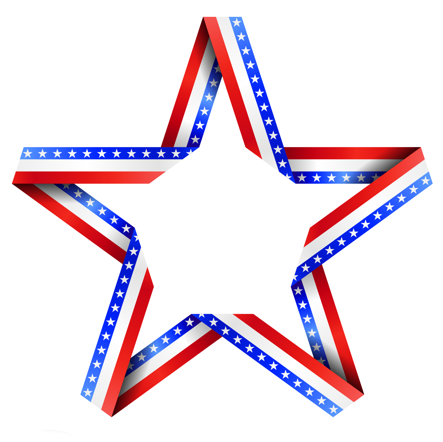 American Star Decor PNG Clipart | Gallery Yopriceville - High-Quality