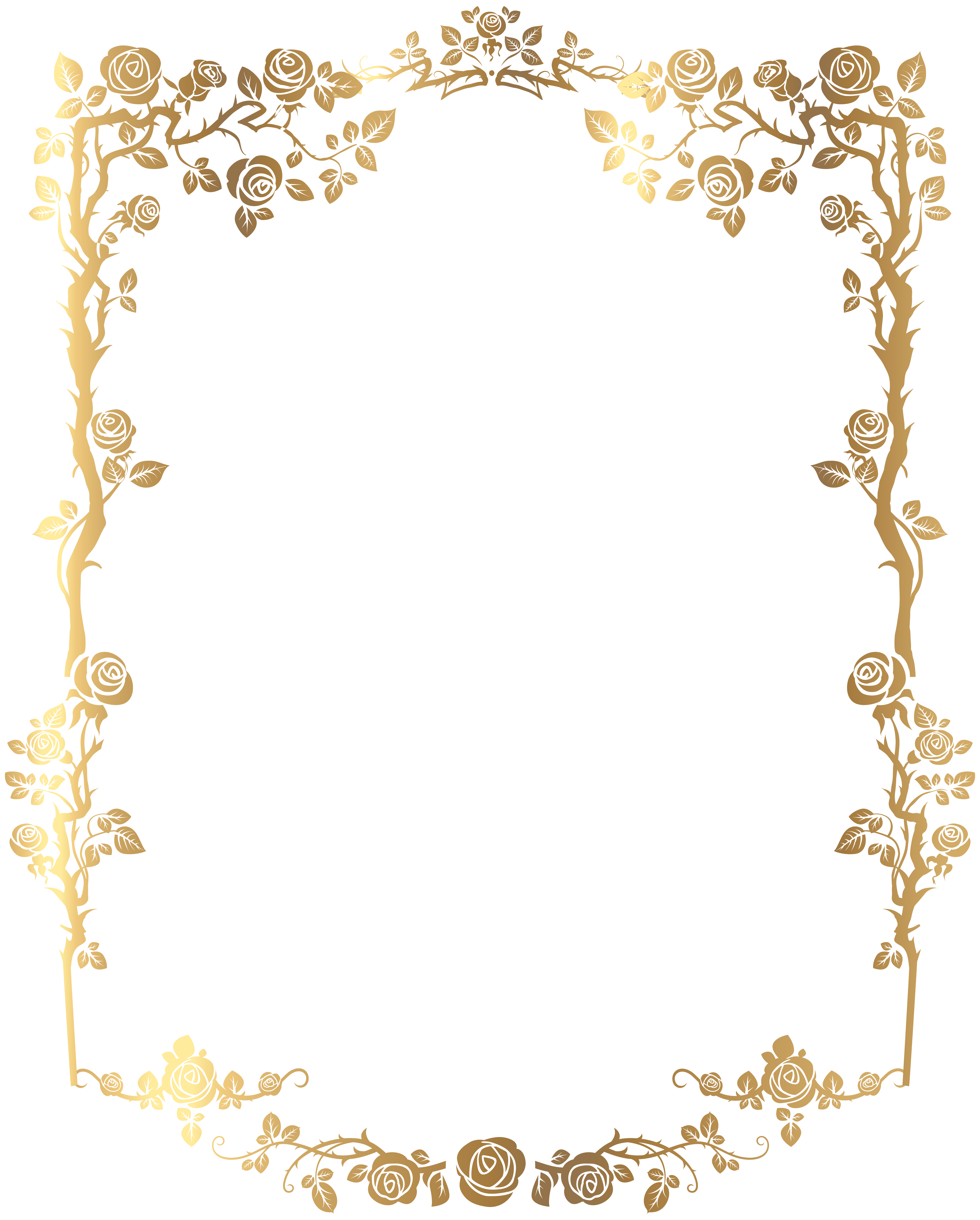 decorative rose frame png clip art image gallery christmas cliip art