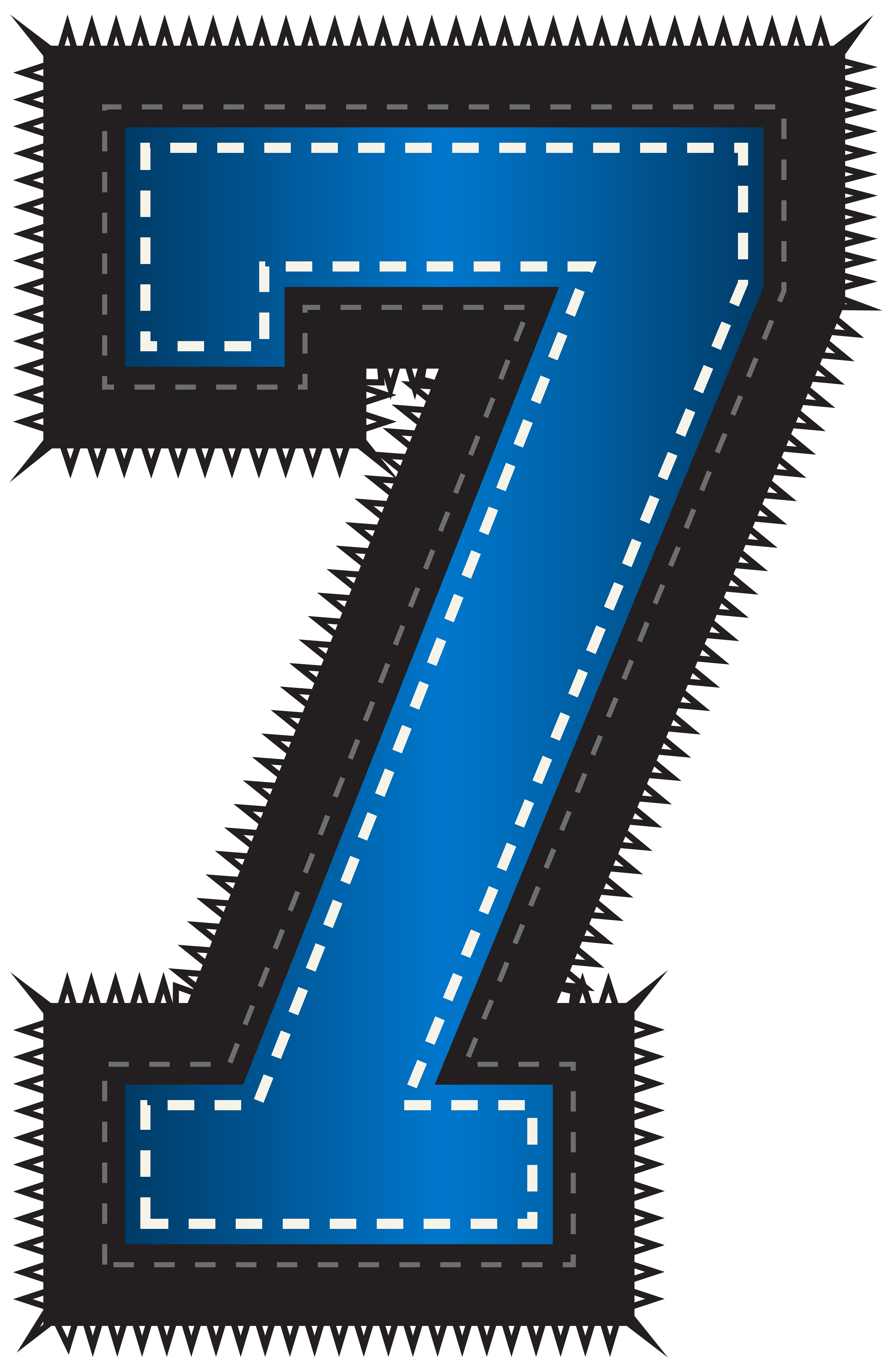 Blue Sport Style Number Seven PNG Clip Art Image | Gallery Yopriceville