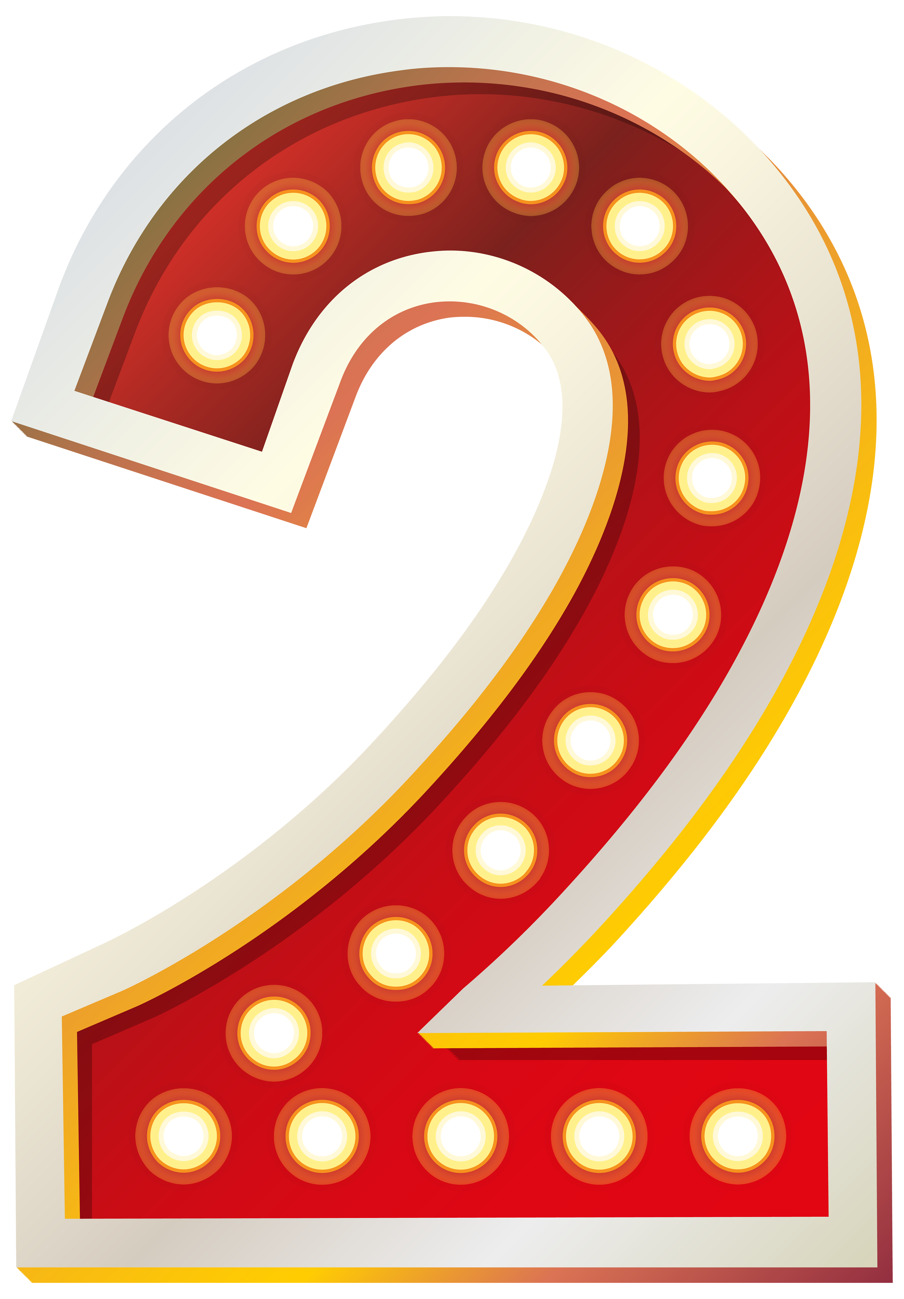 red-number-two-with-lights-png-clip-art-image-gallery-yopriceville