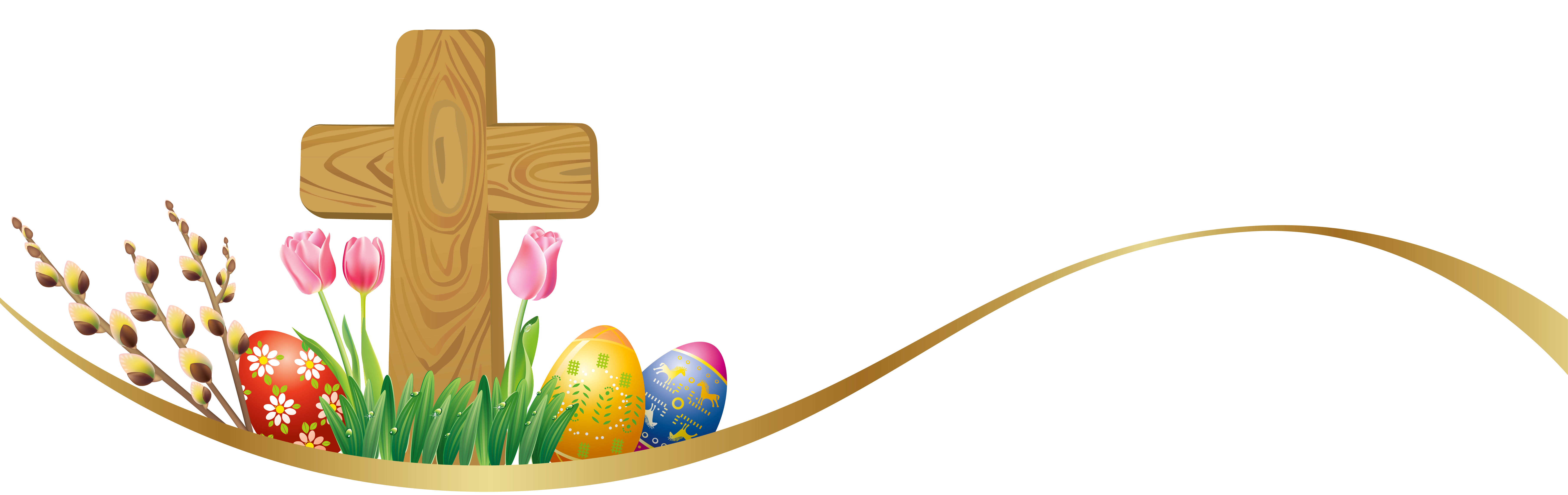 easter cross free clipart - photo #36