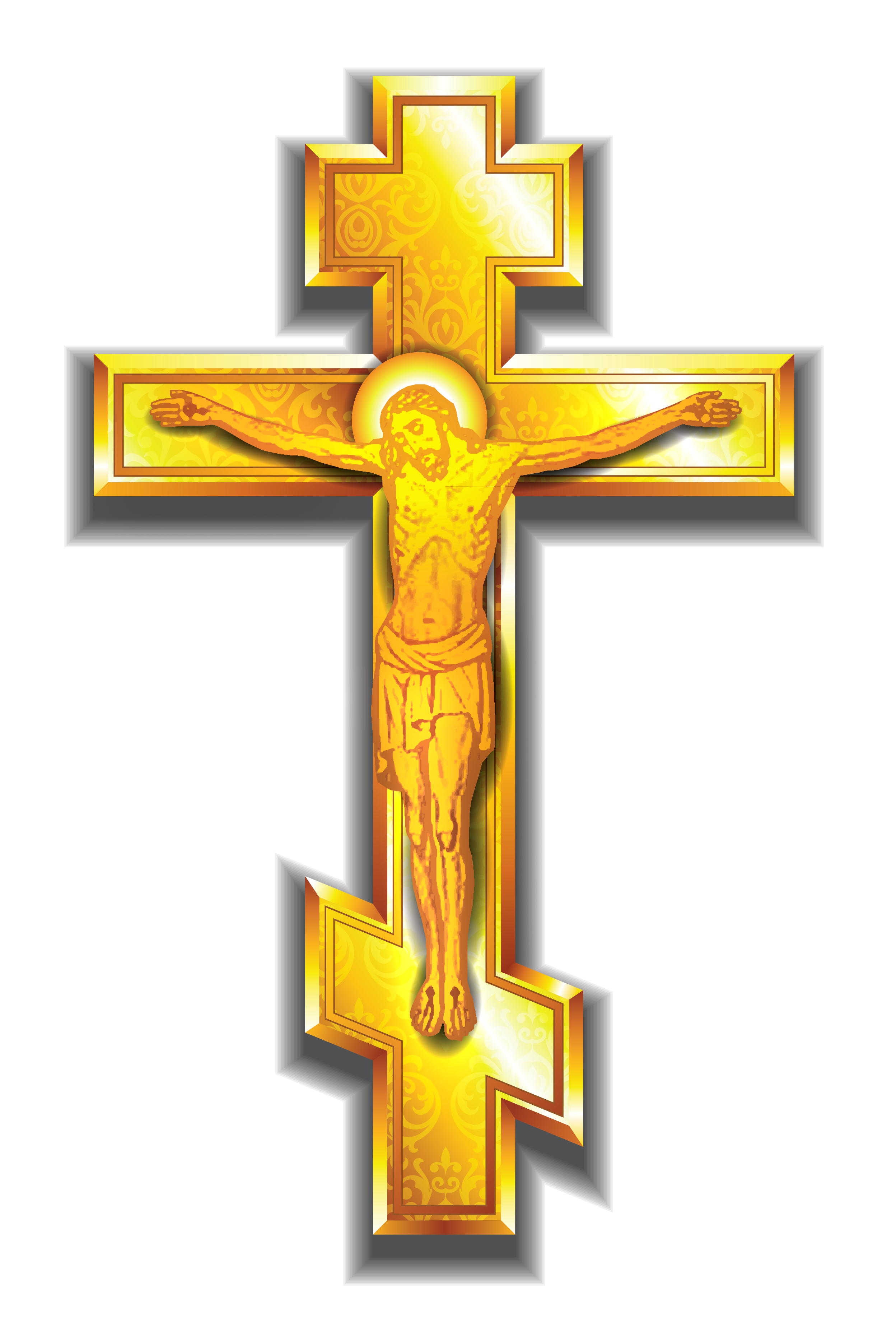 free clipart gold cross - photo #29