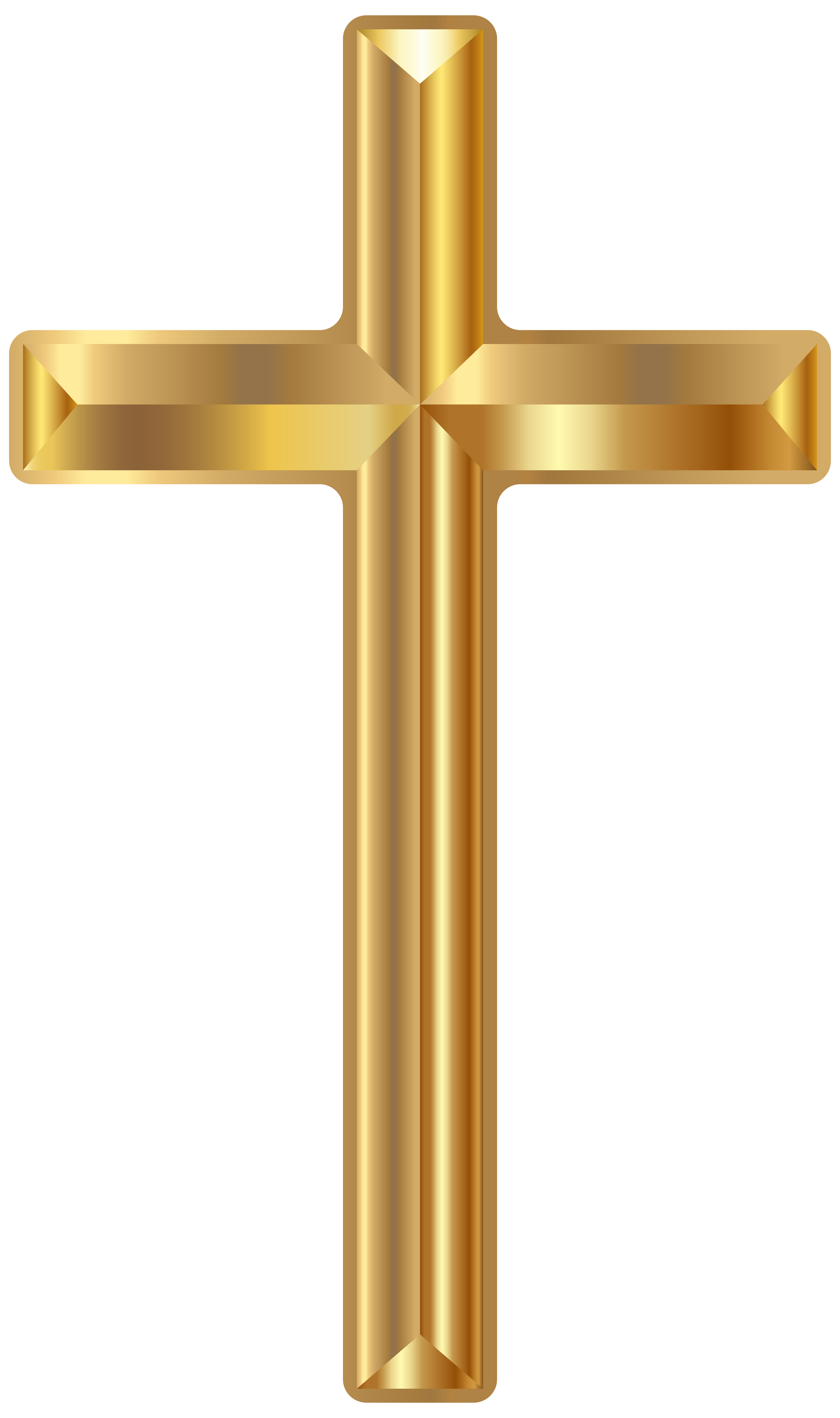 free clipart gold cross - photo #3