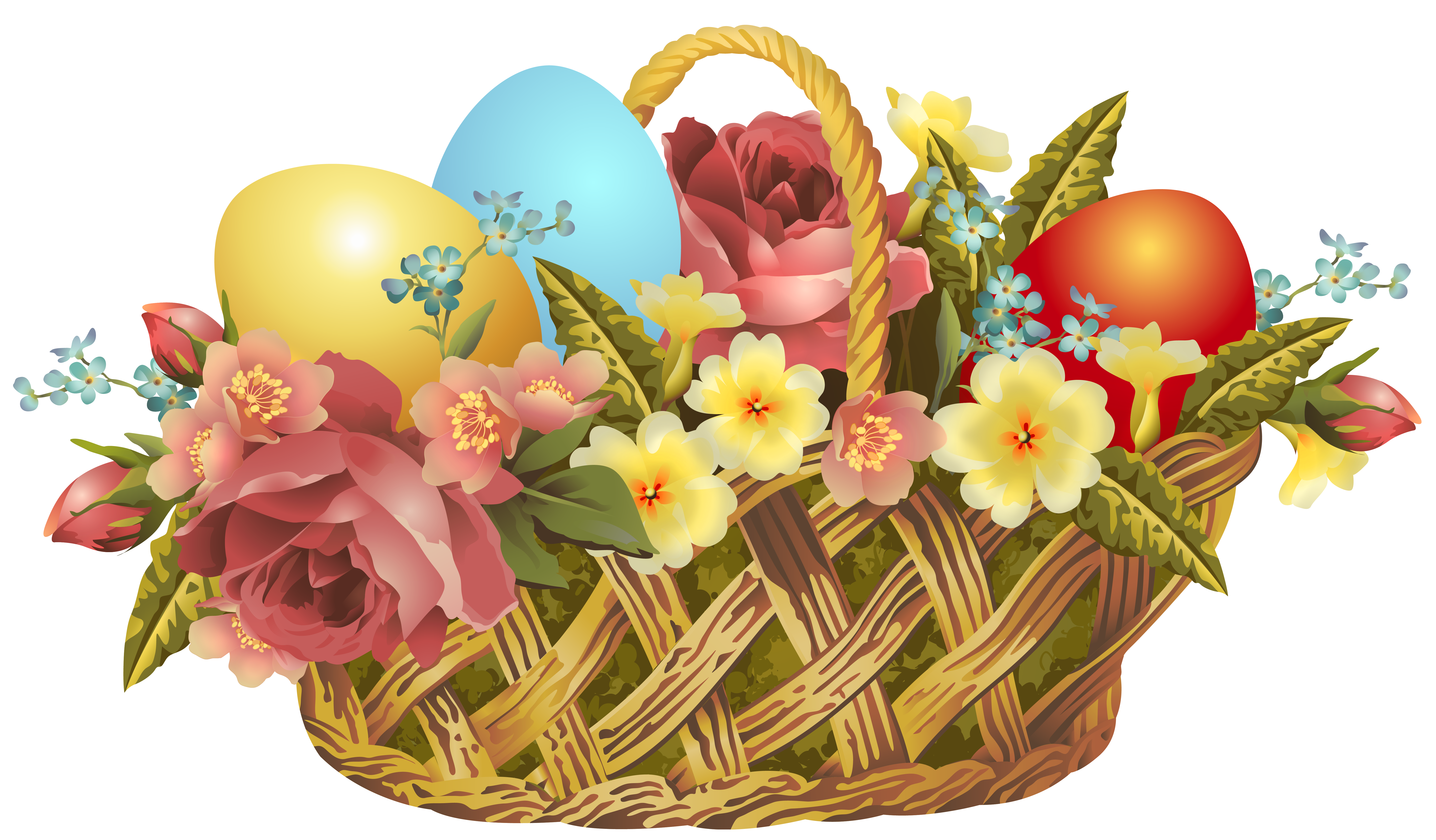 Vintage Easter Basket 7