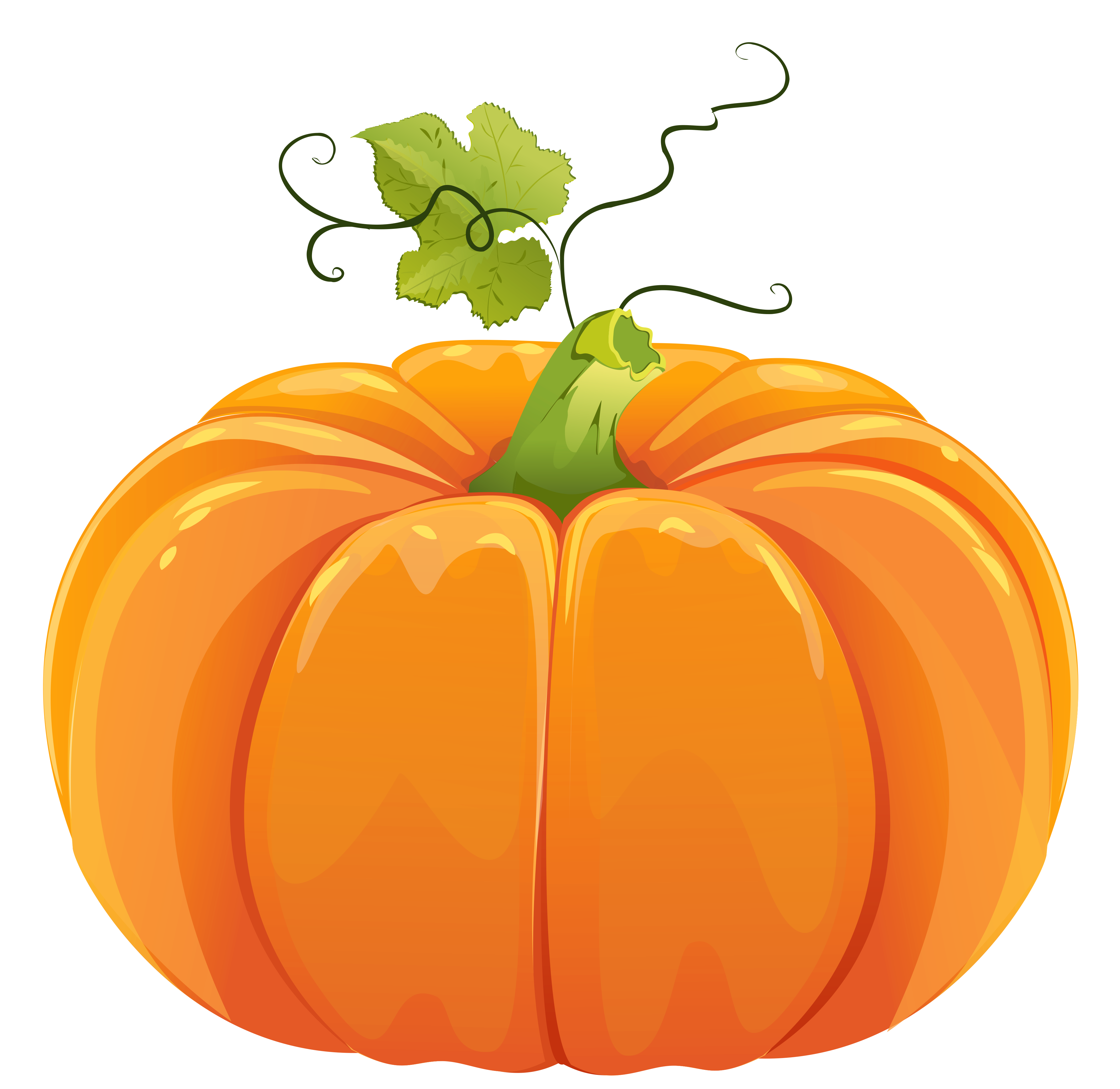 clip art free pumpkins and leaves - photo #27