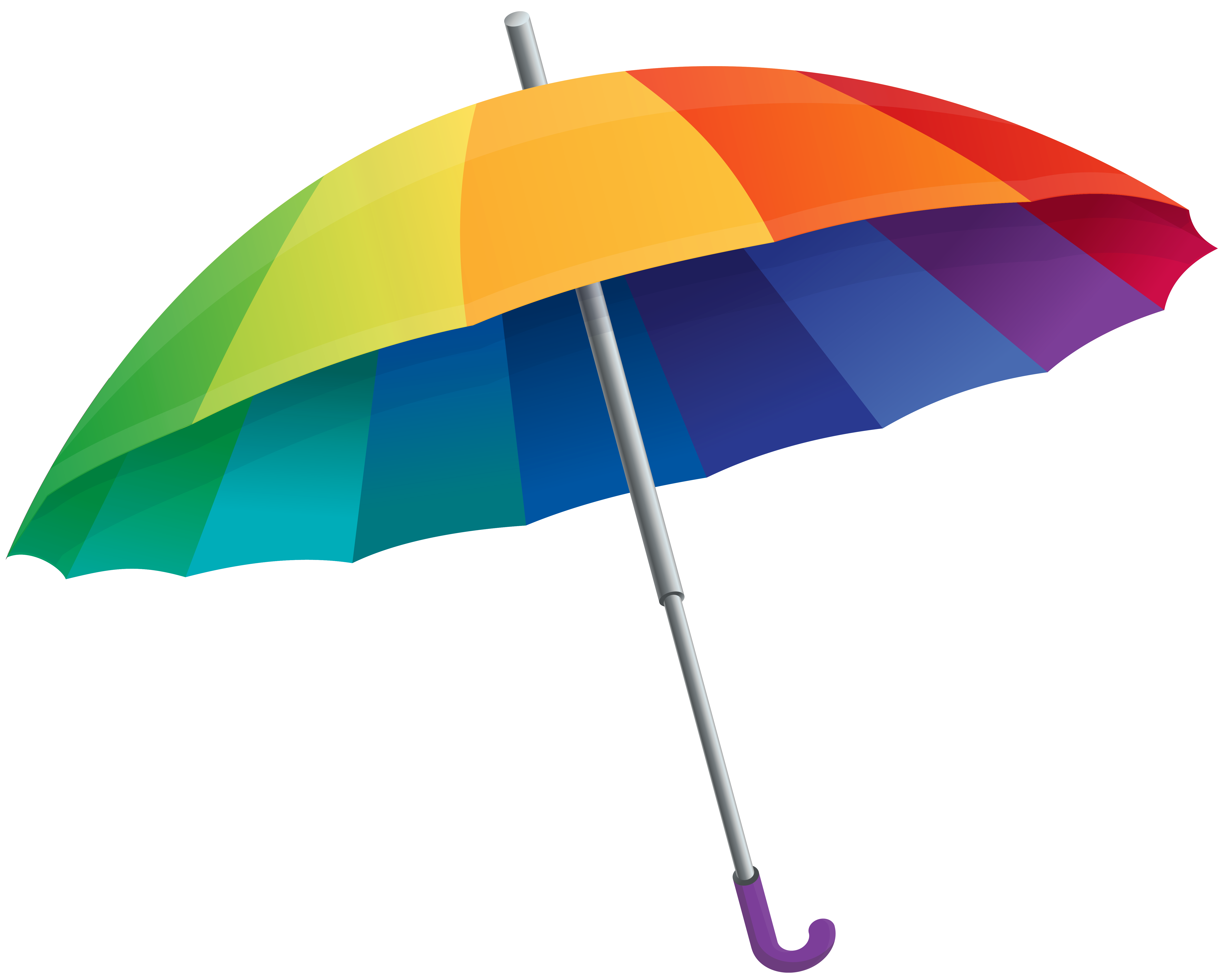 Rainbow Umbrella PNG Clipart Image | Gallery Yopriceville - High