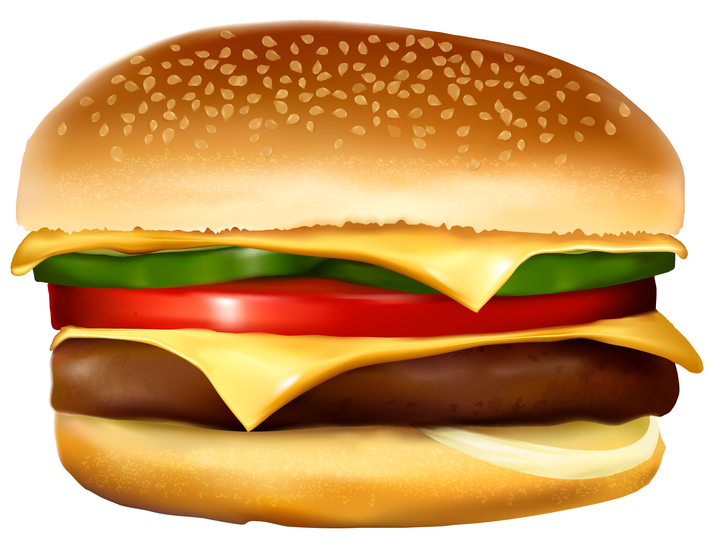 Burger PNG Vector Clipart | Gallery Yopriceville - High-Quality Images