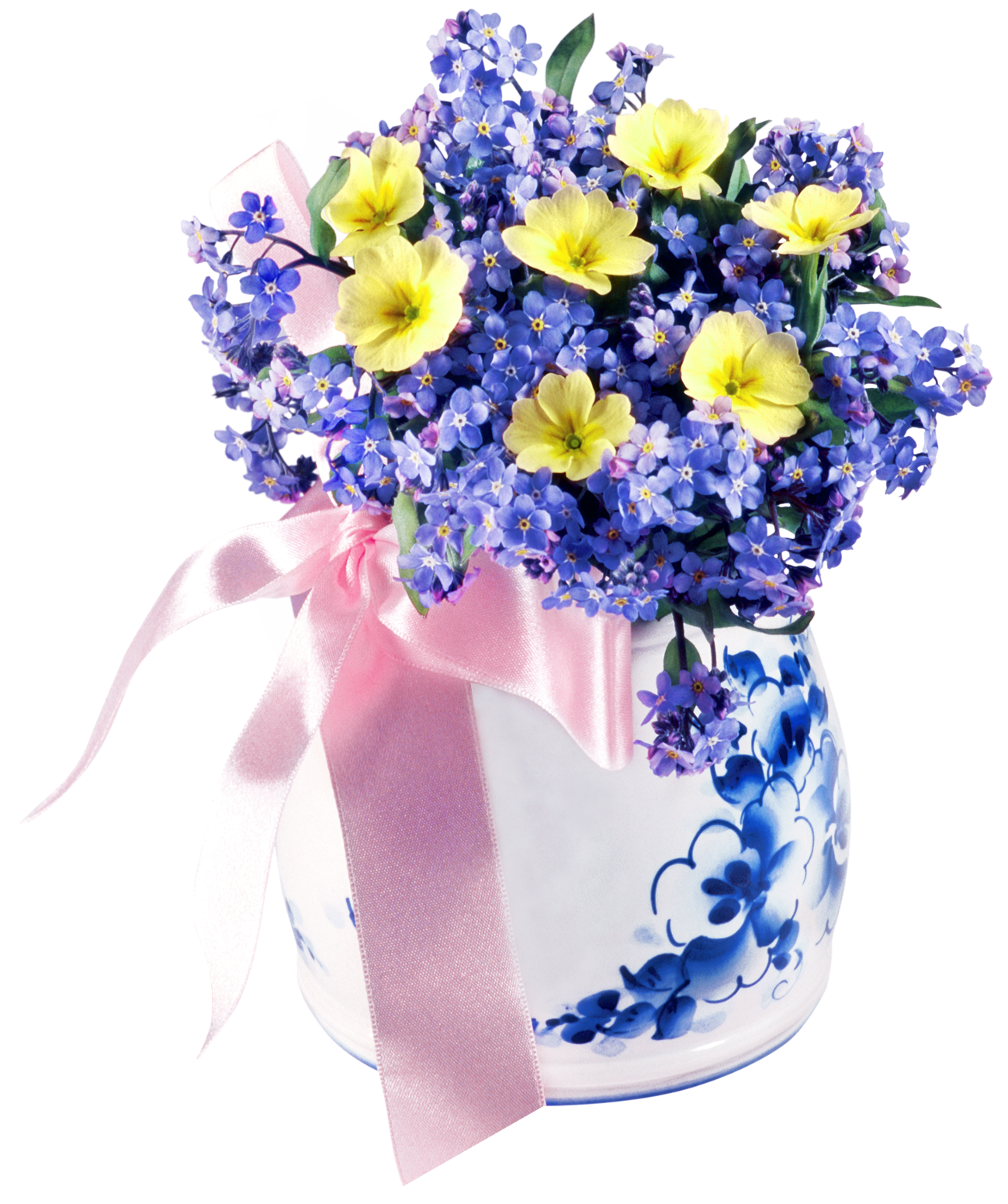 Flowers in Vase PNG Clip Art Image | Gallery Yopriceville - High