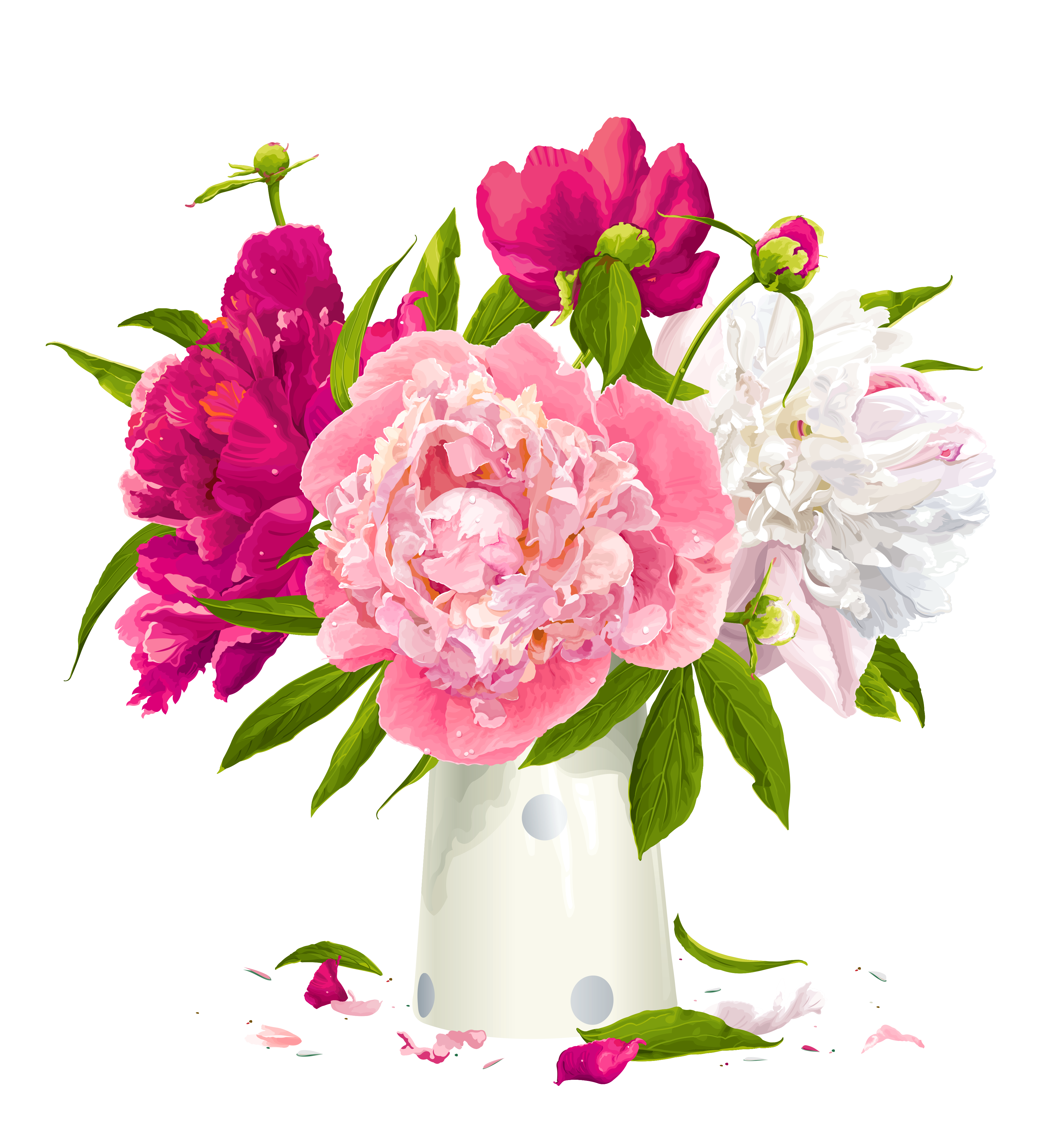 clipart of roses in a vase - photo #27