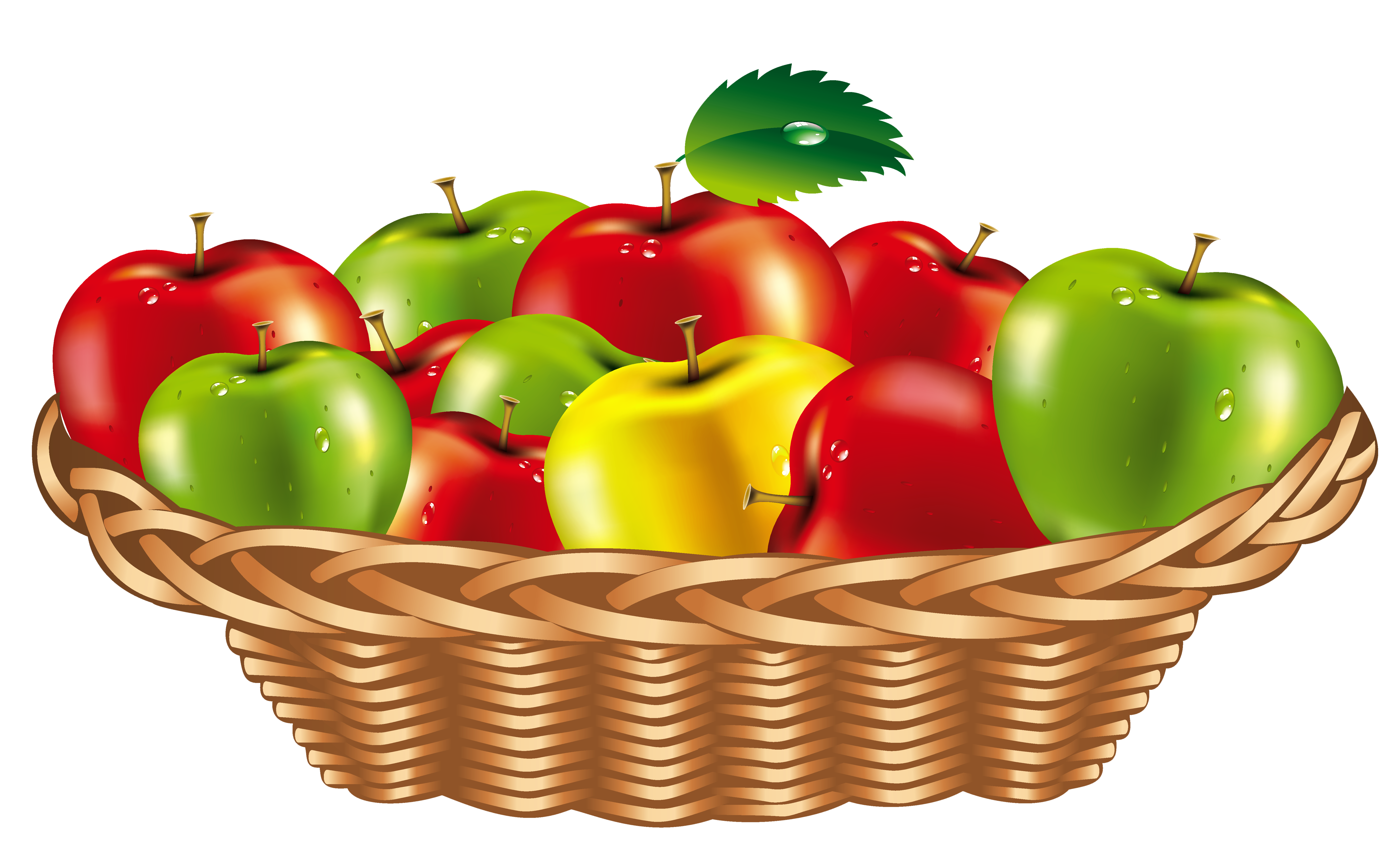 Fruit Basket PNG Clipart | Gallery Yopriceville - High-Quality Images