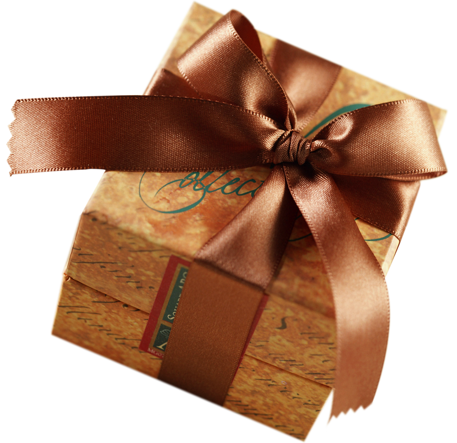 Brown Present with Brown Bow Clipart | Gallery Yopriceville - High