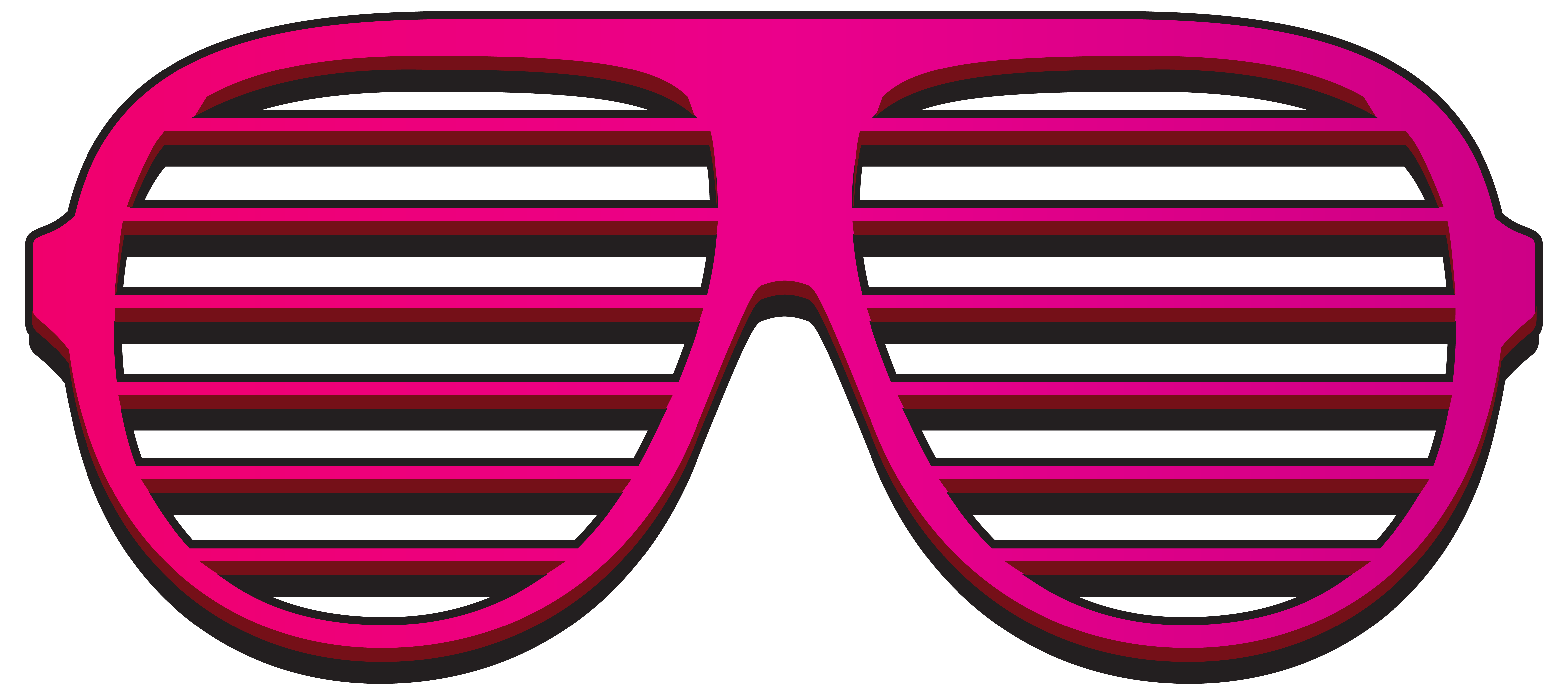 Pink Shutter Shades PNG Clipart Image | Gallery Yopriceville - High