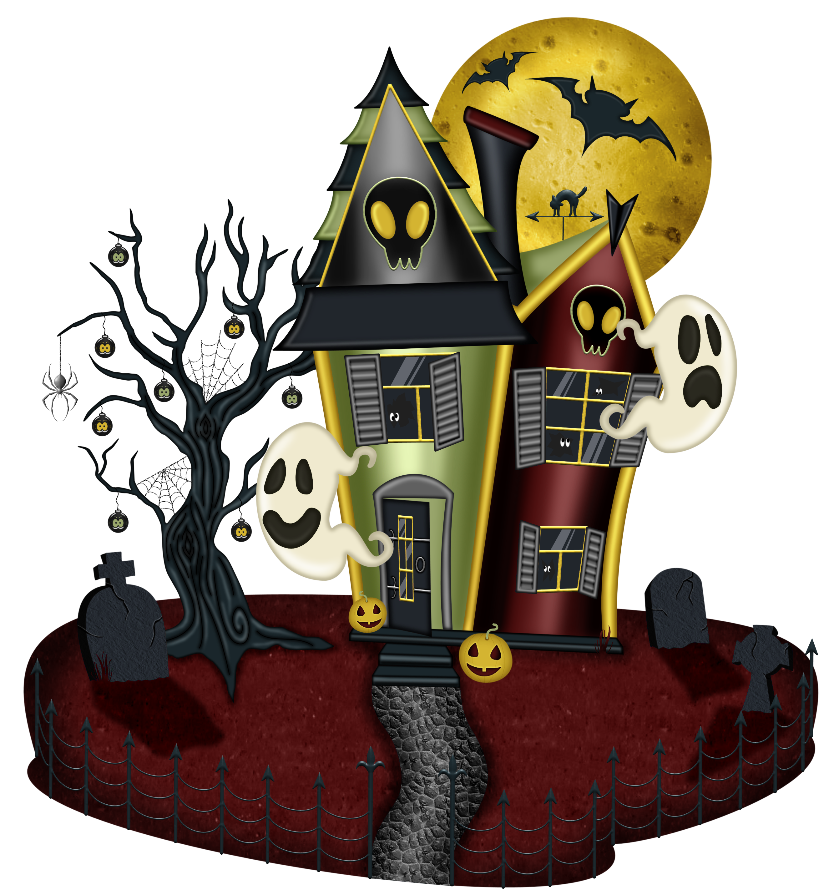 free haunted house clipart - photo #49