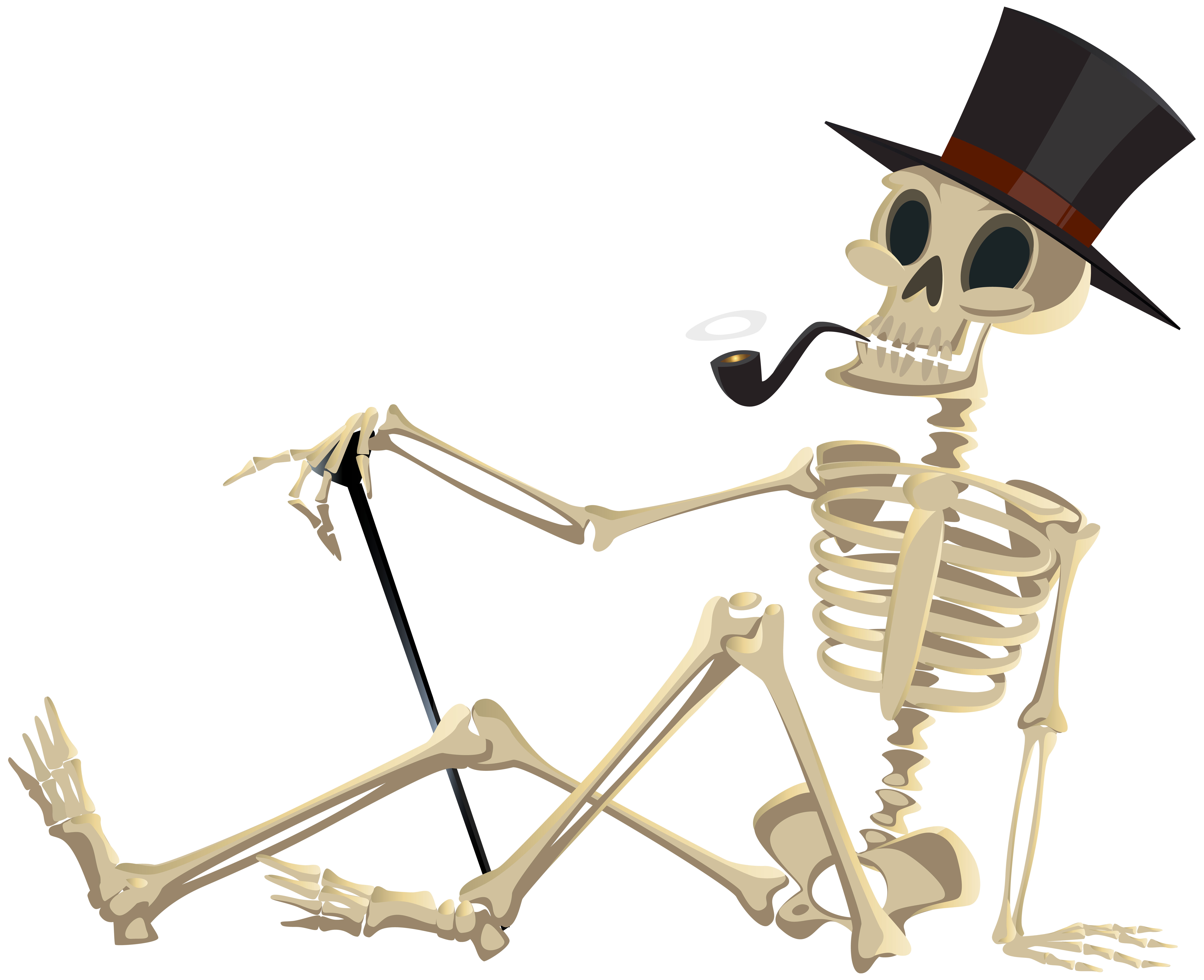 free halloween skeleton clipart - photo #48