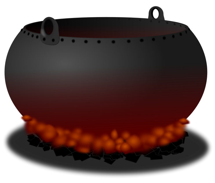 free halloween clipart witch cauldron - photo #24