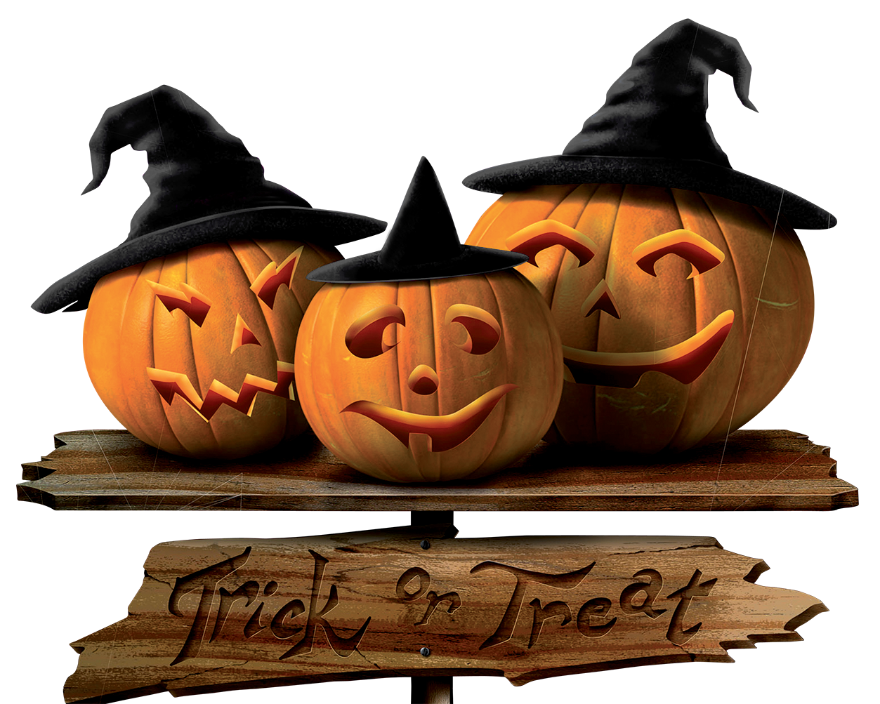 Scraps Halloween..... - Página 12 Trick_or_Treat_Sign_with_Pumpkins_PNG_Picture