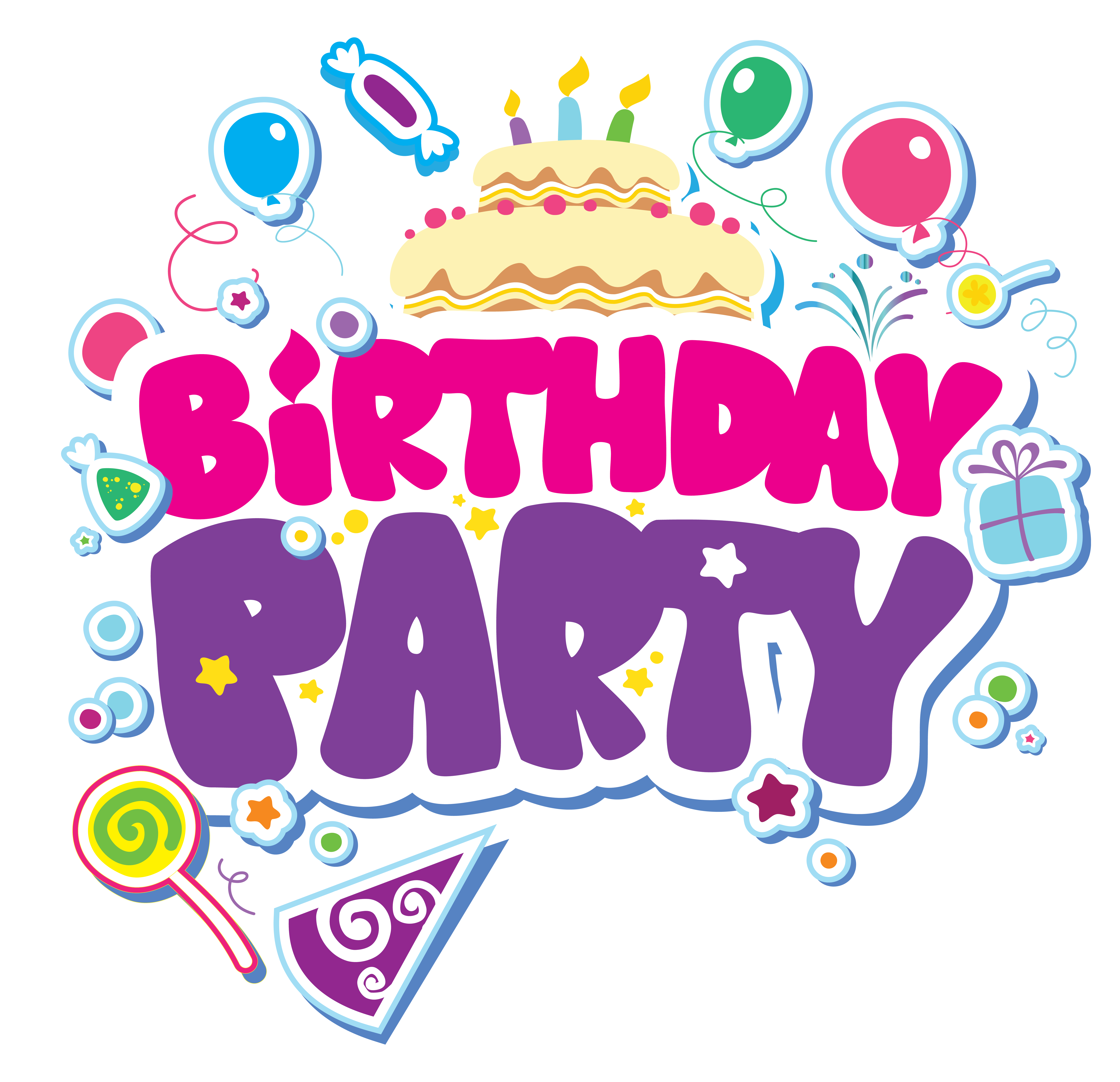 clip art pictures of birthday party - photo #21