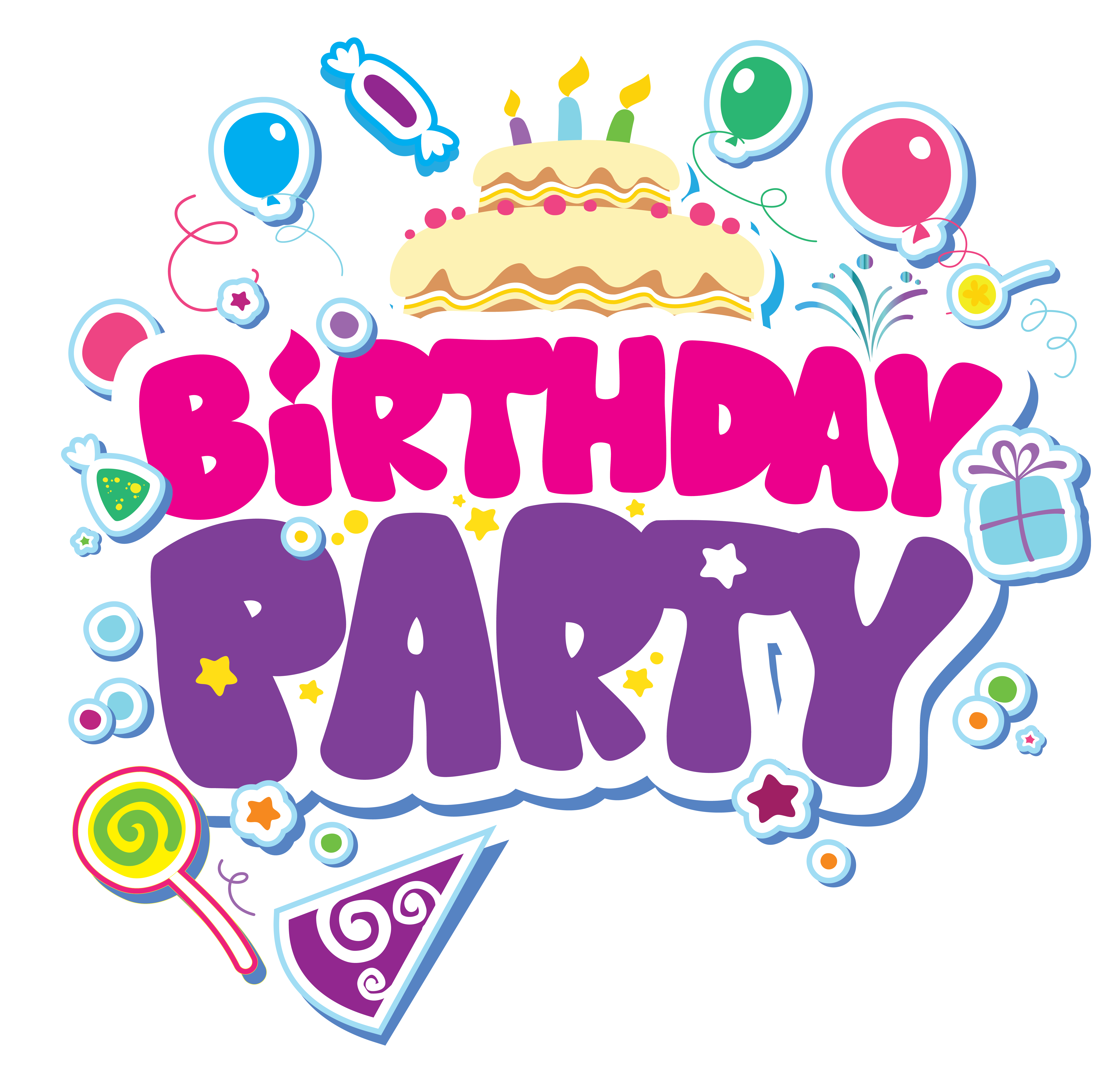 birthday party clipart - photo #7