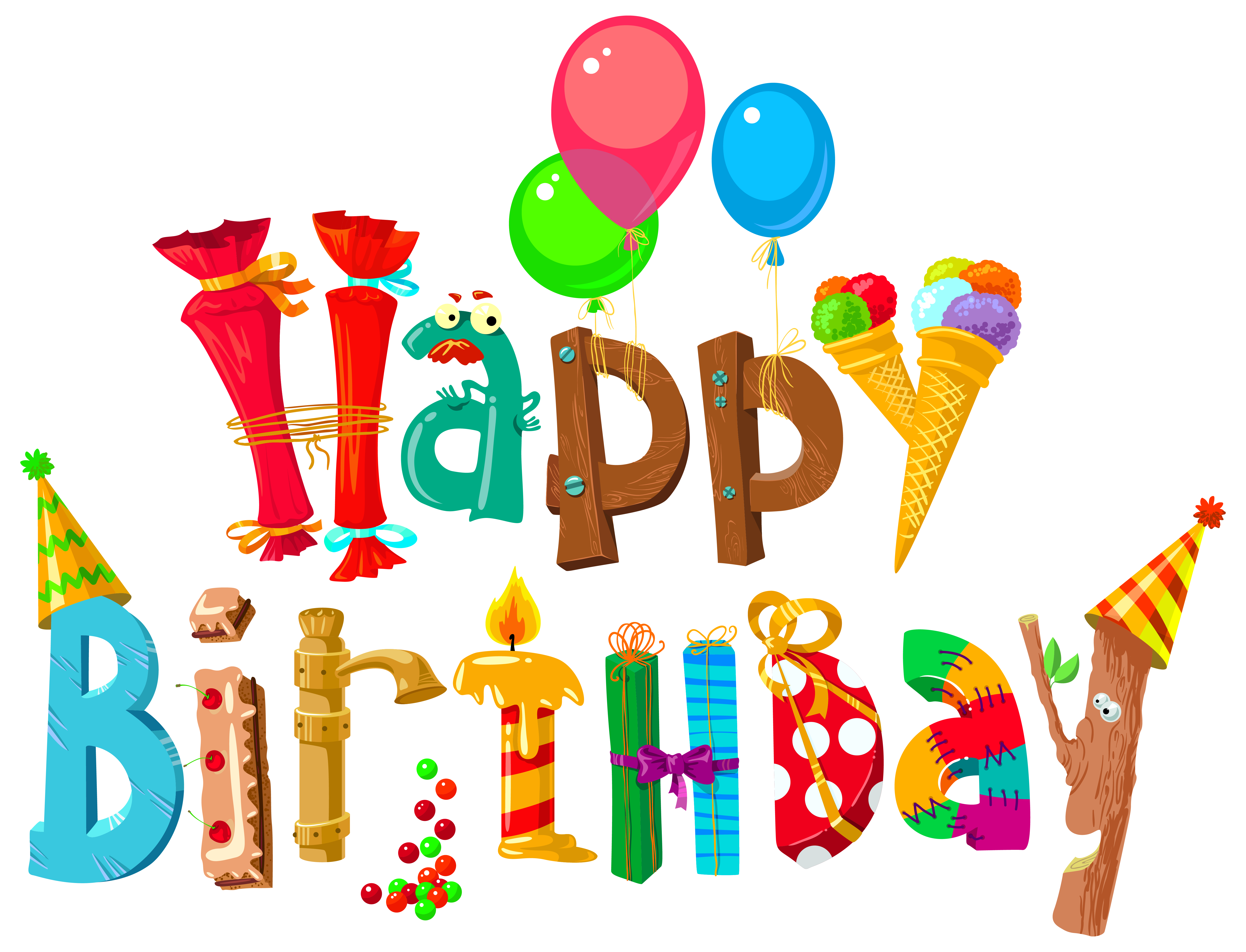 free birthday clipart with transparent background - photo #38