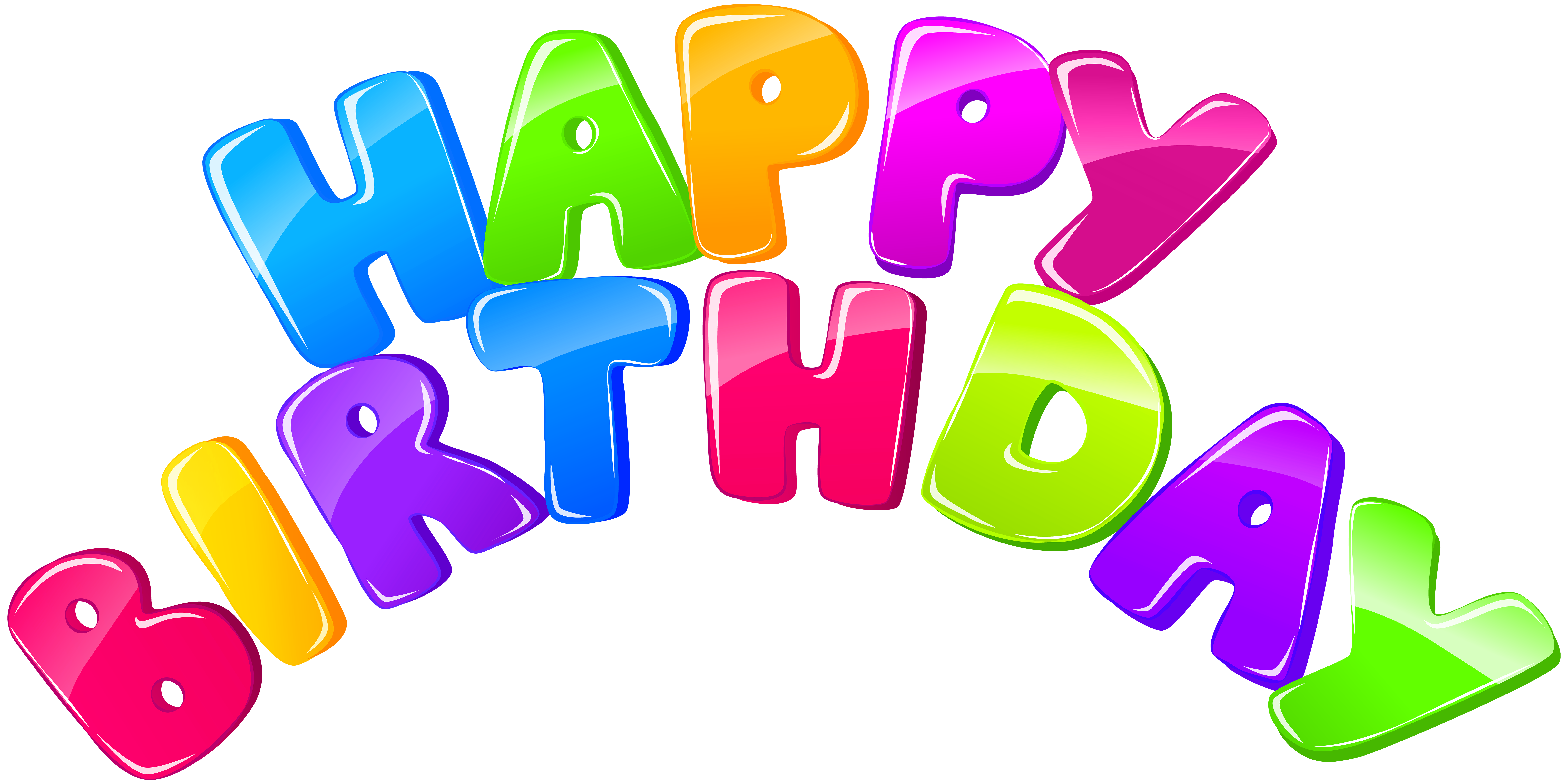 Happy Birthday PNG Clip Art Image | Gallery Yopriceville - High-Quality ...