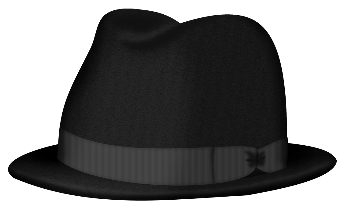 black fedora hat png clipart picture