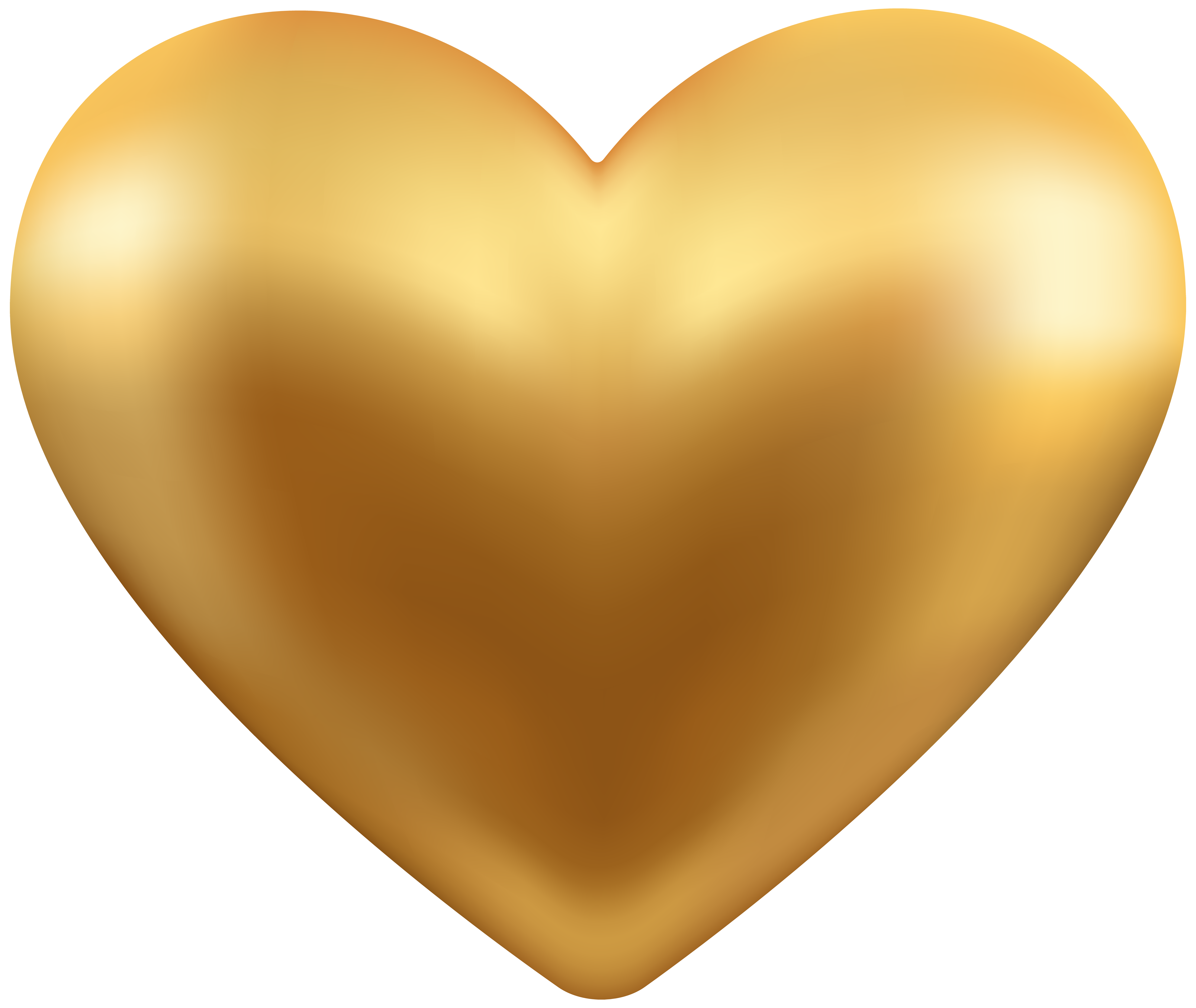 gold heart clip art free - photo #44