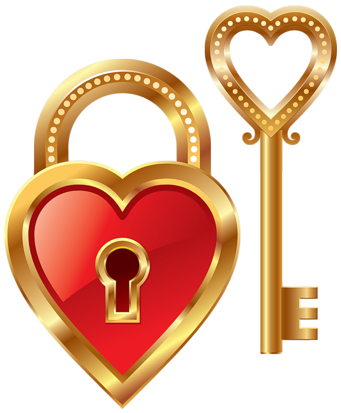 free heart key clipart - photo #3