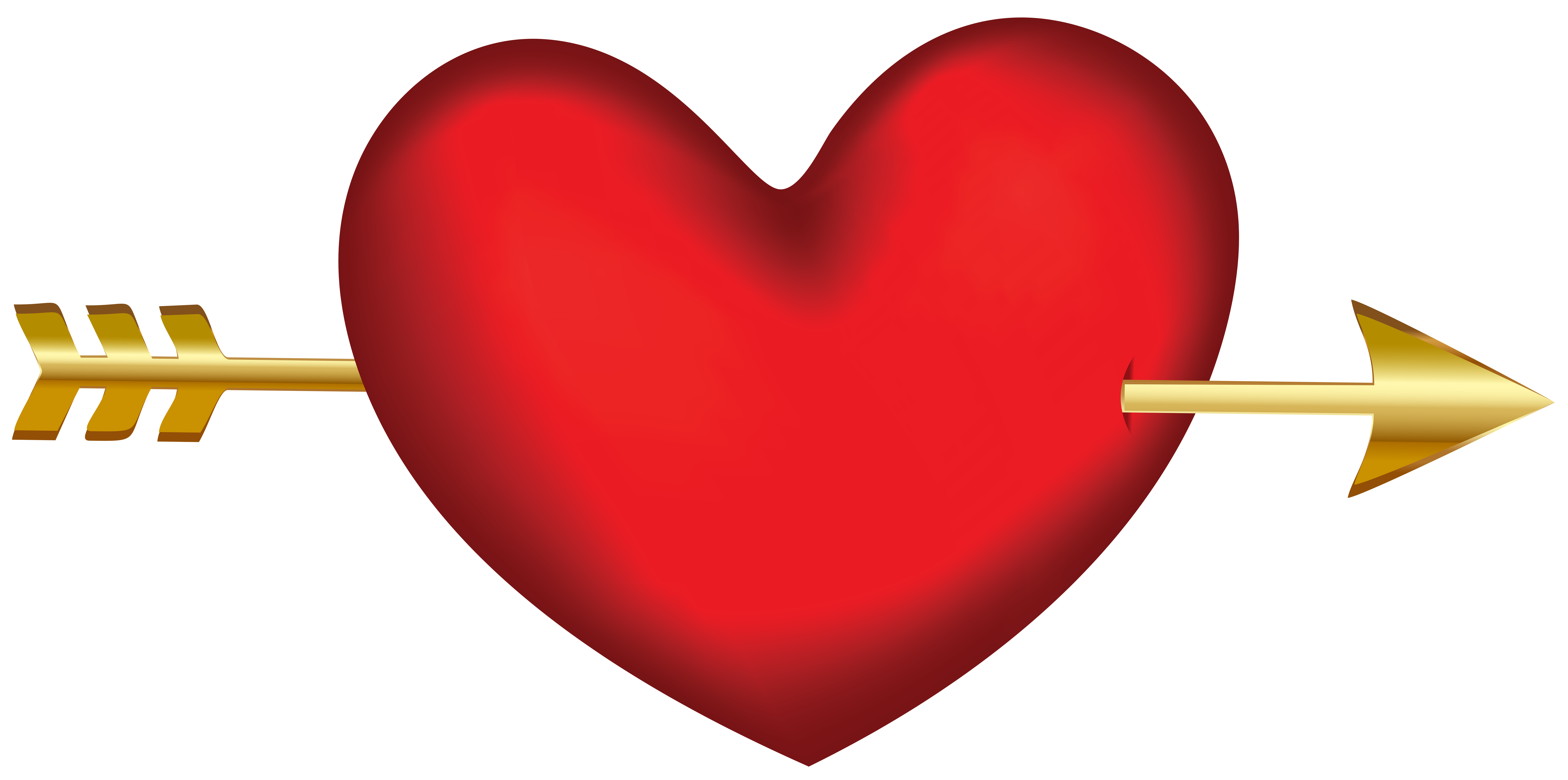 free clipart heart with arrow - photo #49