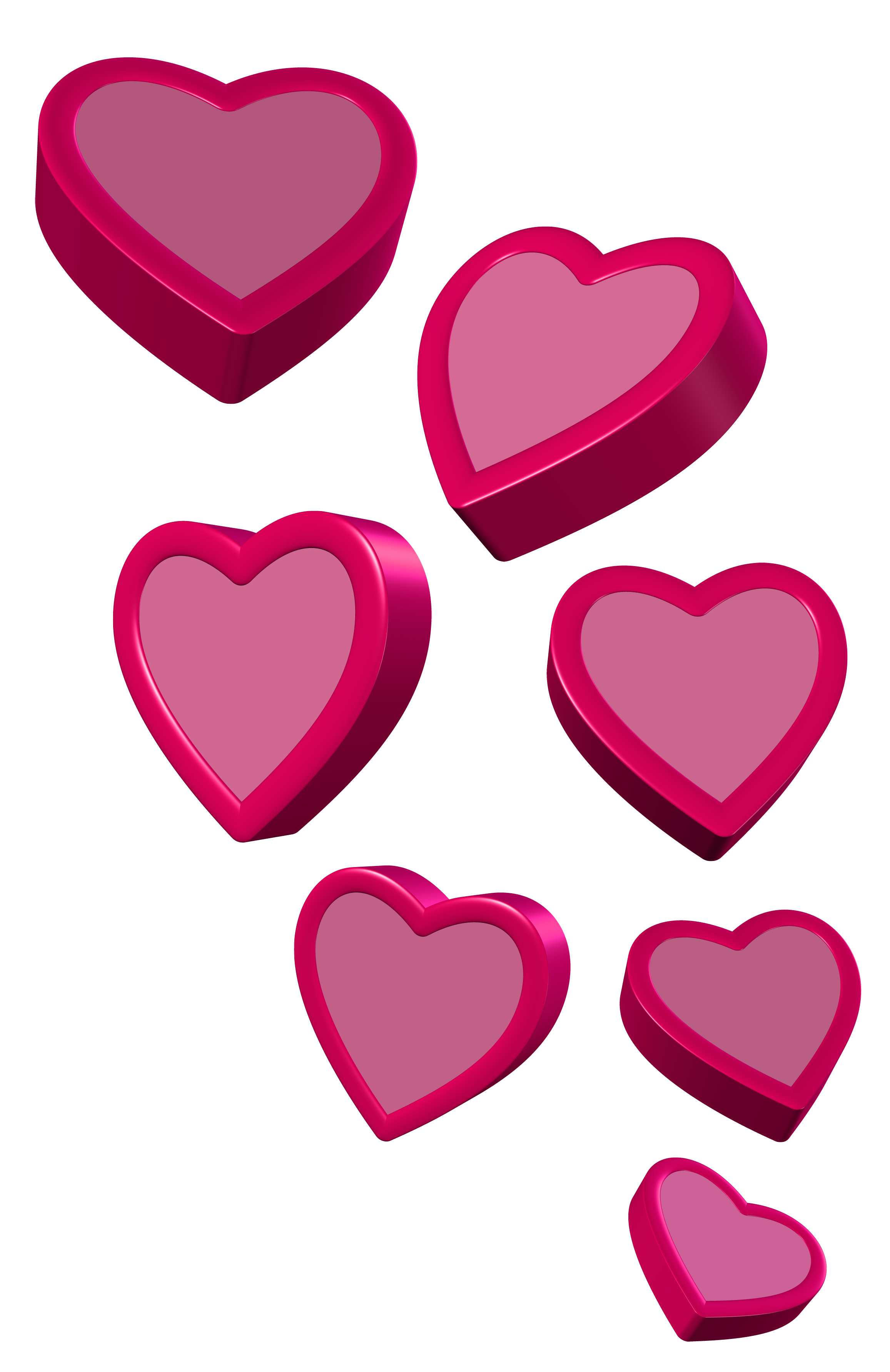 Corazones II..... - Página 18 Pink_Hearts_PNG_Clipart_Picture