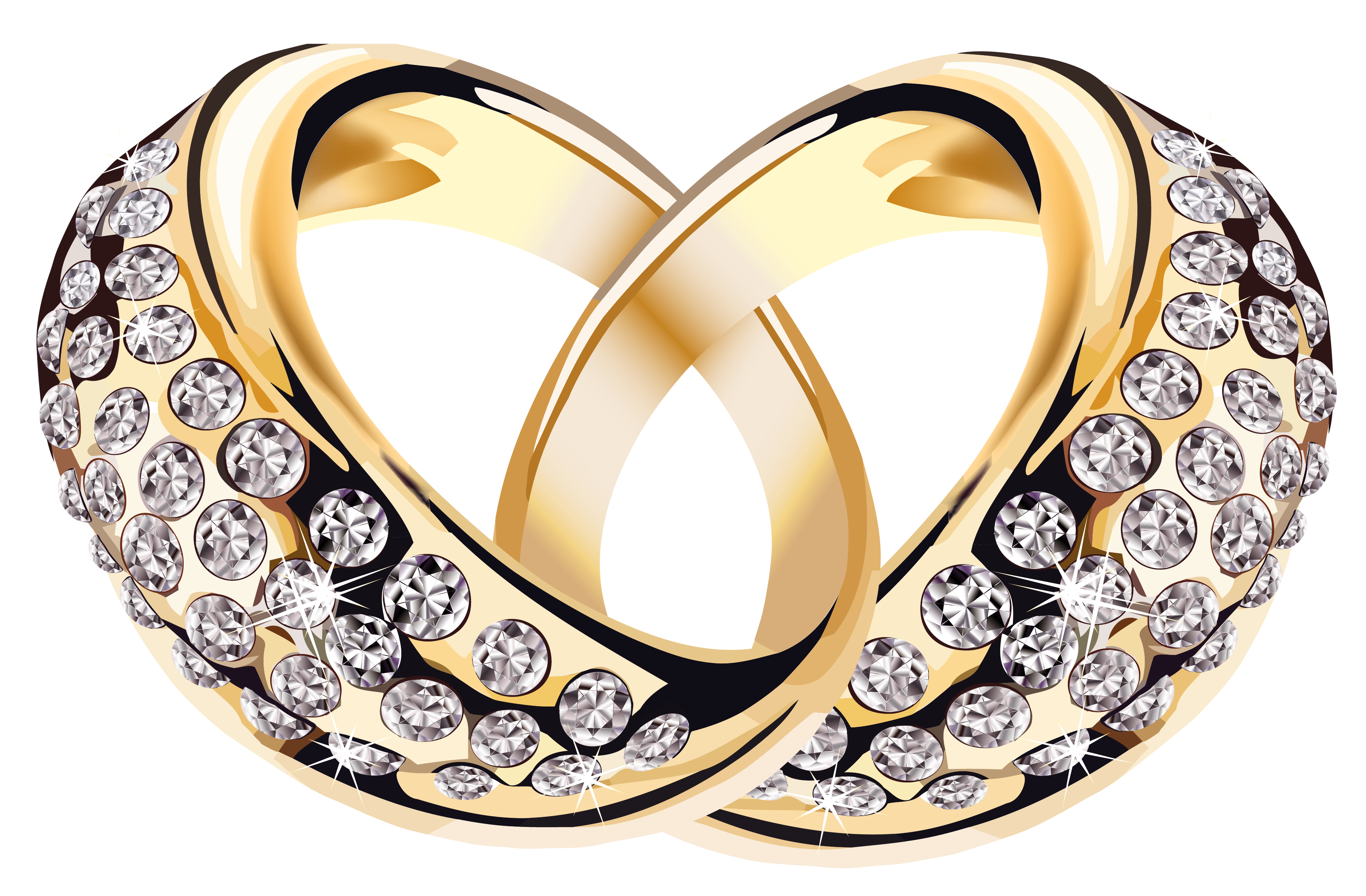 gold rings clipart - photo #45