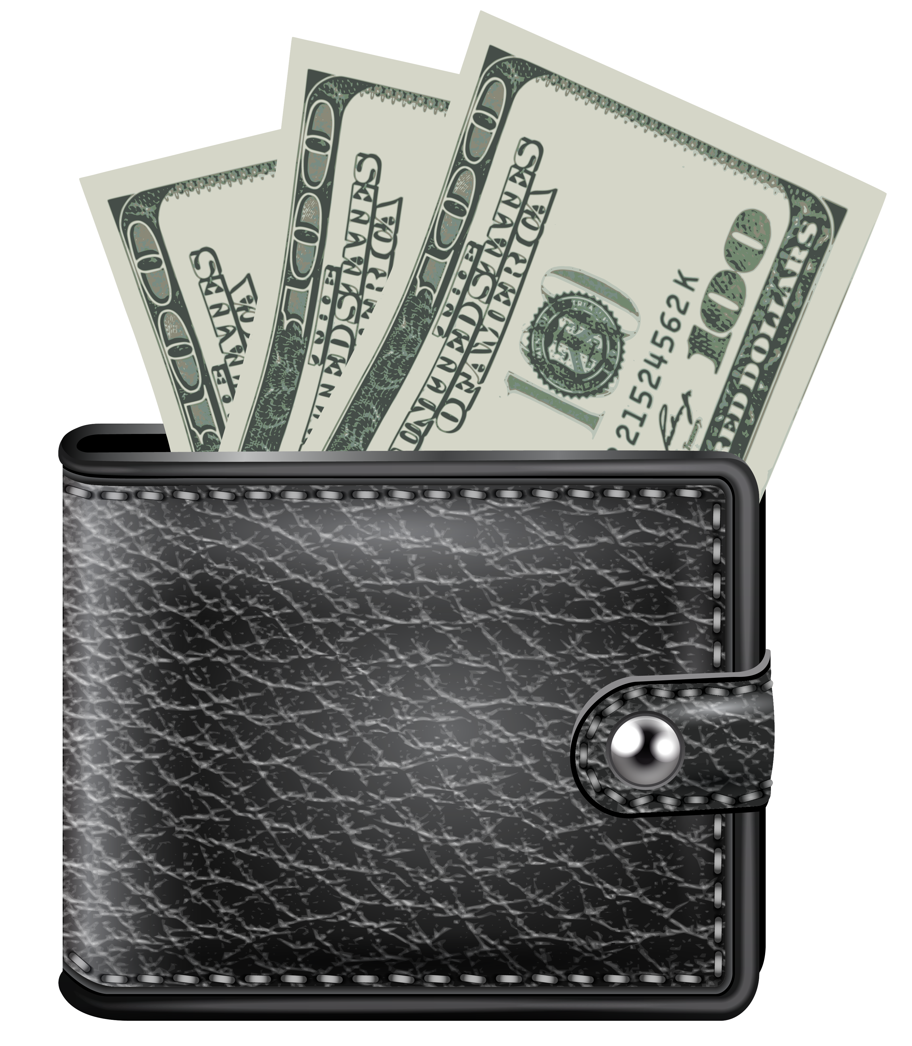 clipart wallet with money - photo #5