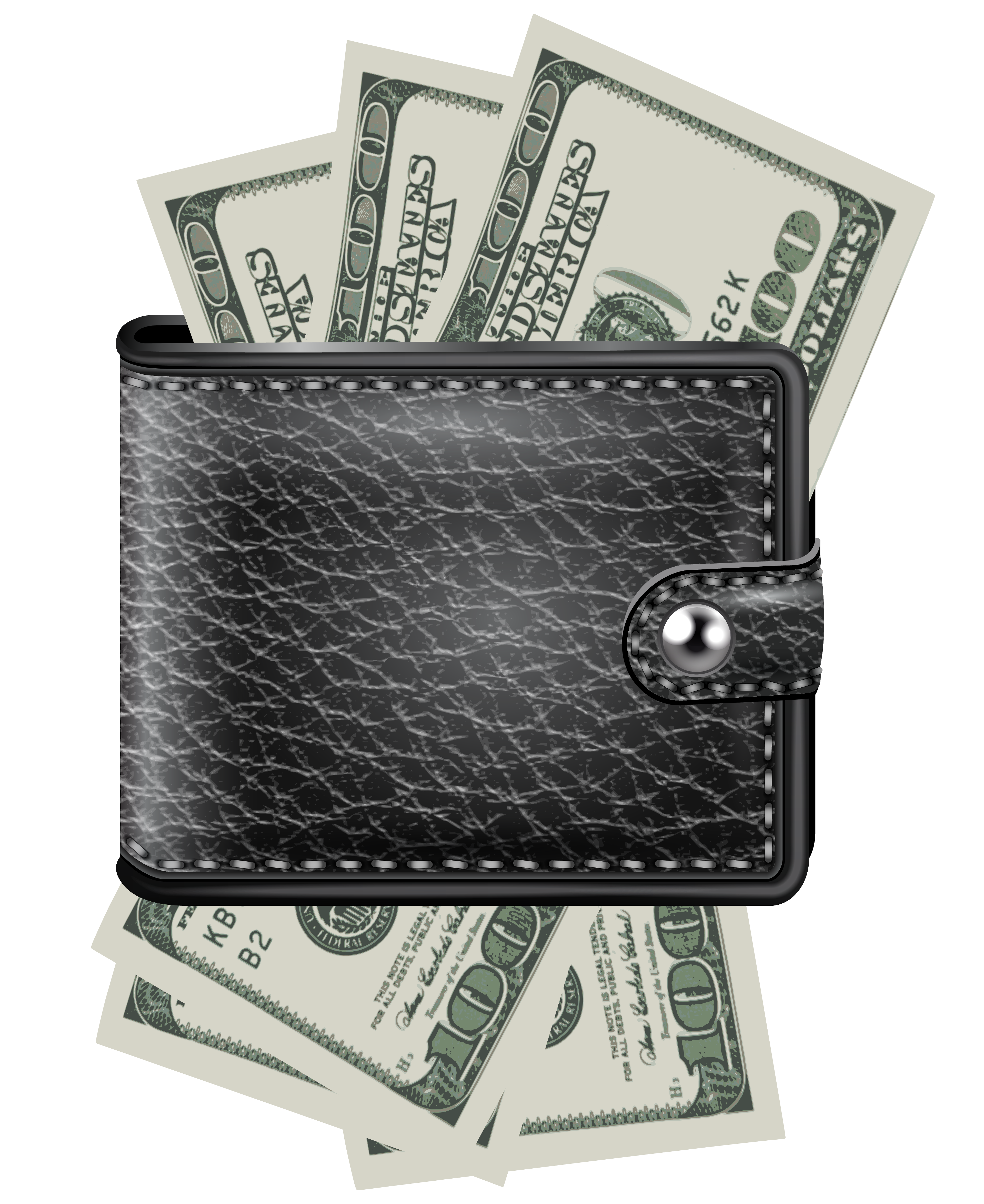 clipart wallet with money - photo #8