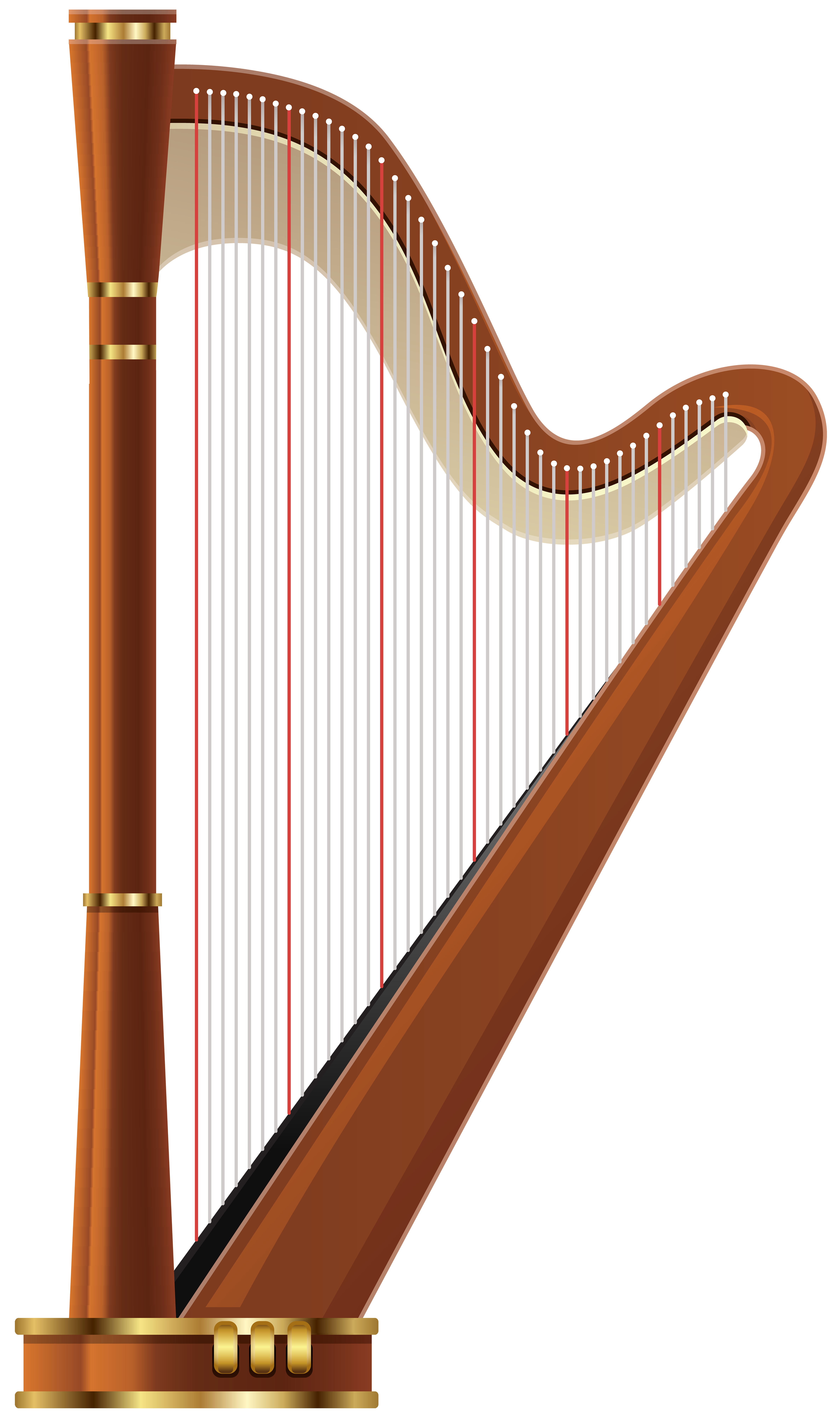 music harp clip art - photo #7