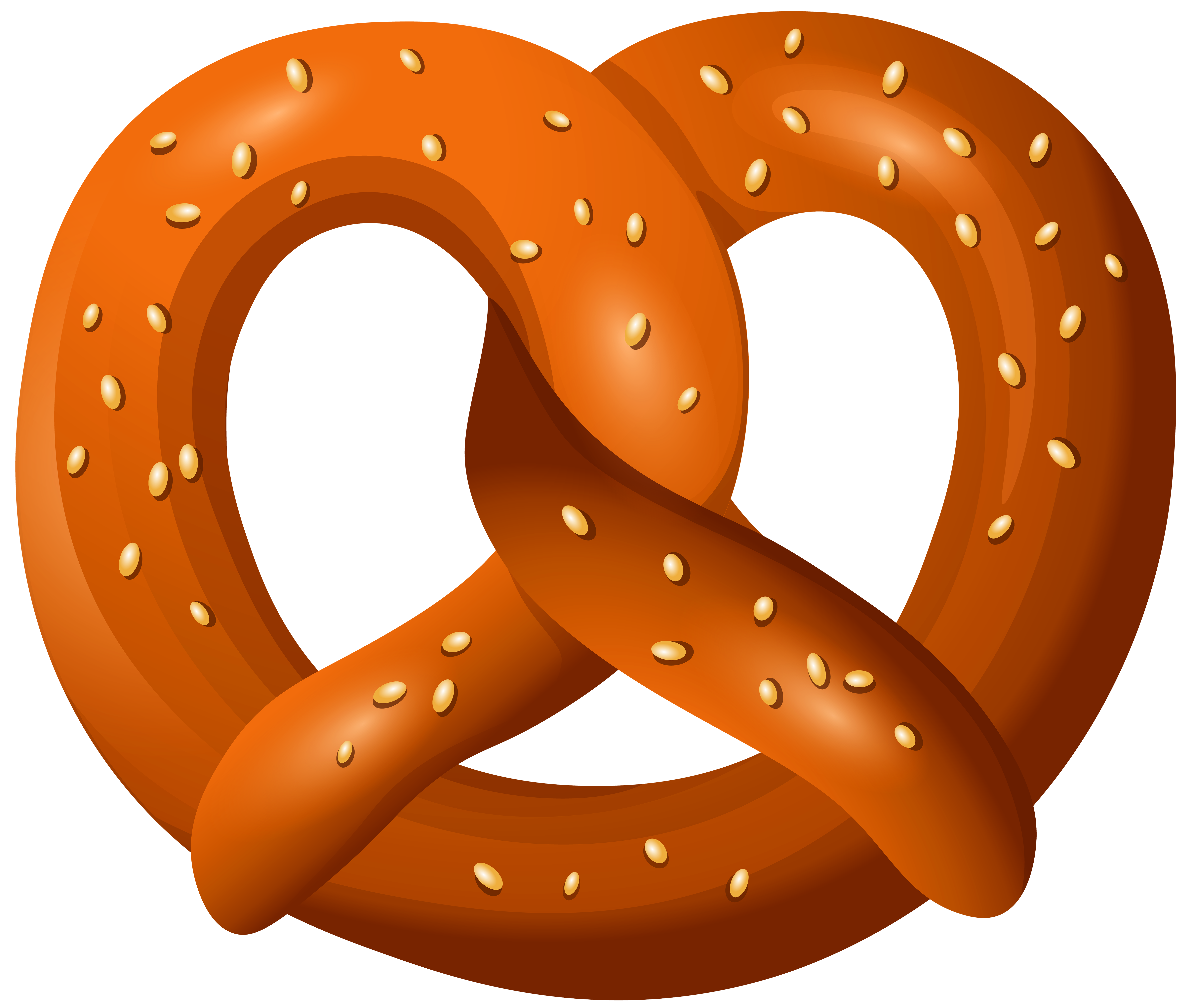 Bretzel Transparent PNG Clip Art Image | Gallery Yopriceville - High